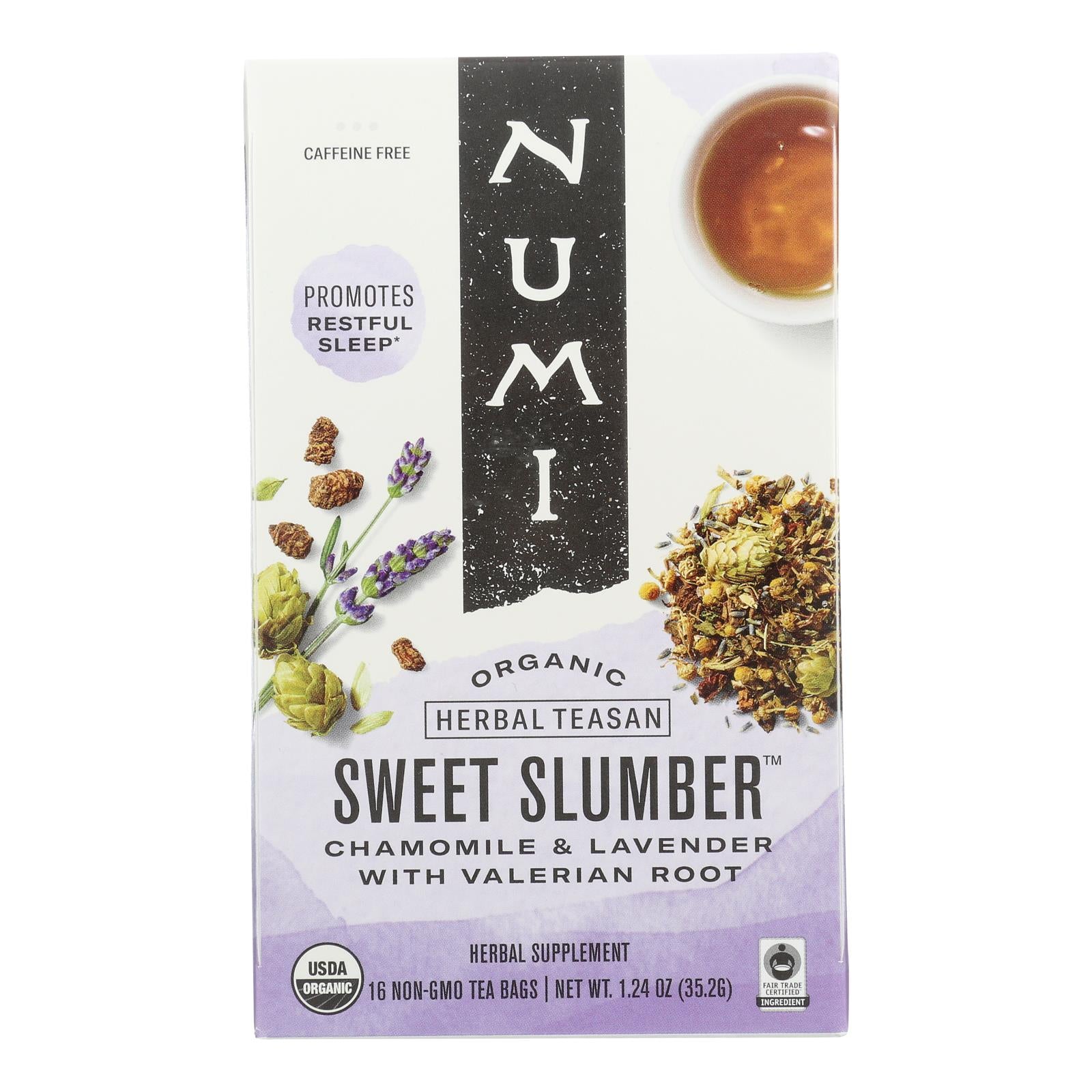 Numi Tea - Tea Sweet Slumber - Case of 6-16 BAG