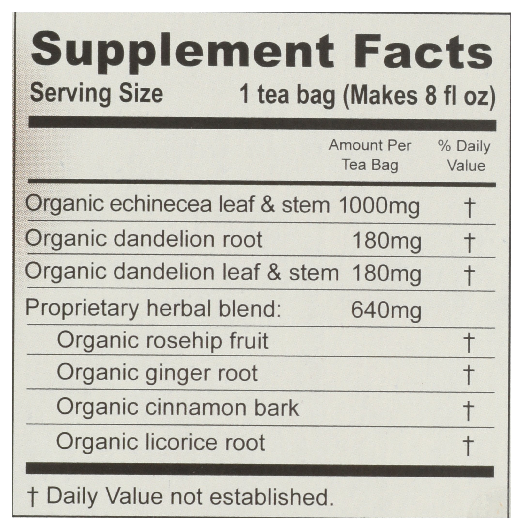 NUMI TEAS TEA IMMUNE BOOST - Case of 6