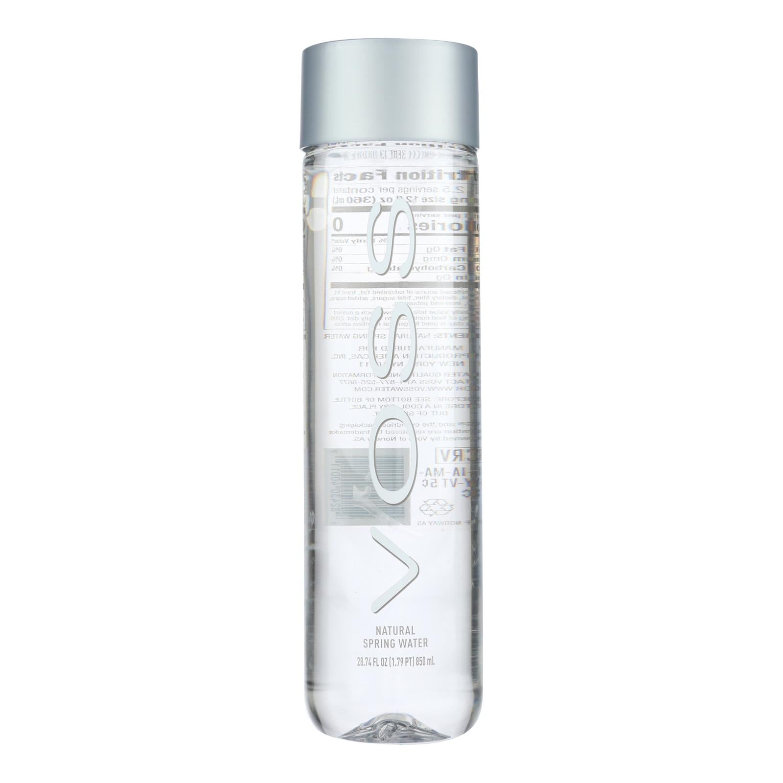 Voss Water Artesian Water - Still - Case of 12 - 28.74 oz.