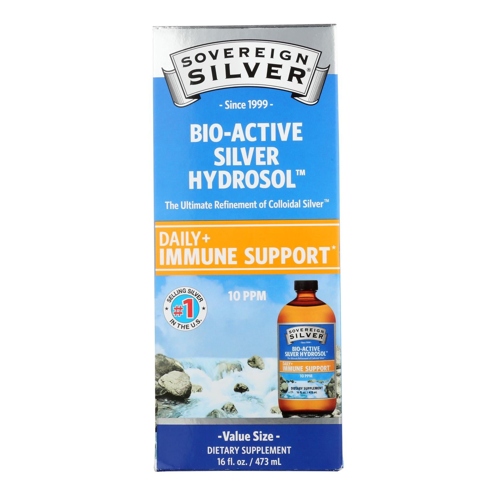 Sovereign Silver - Immune Support Liquid - 1 Each-16 Fz