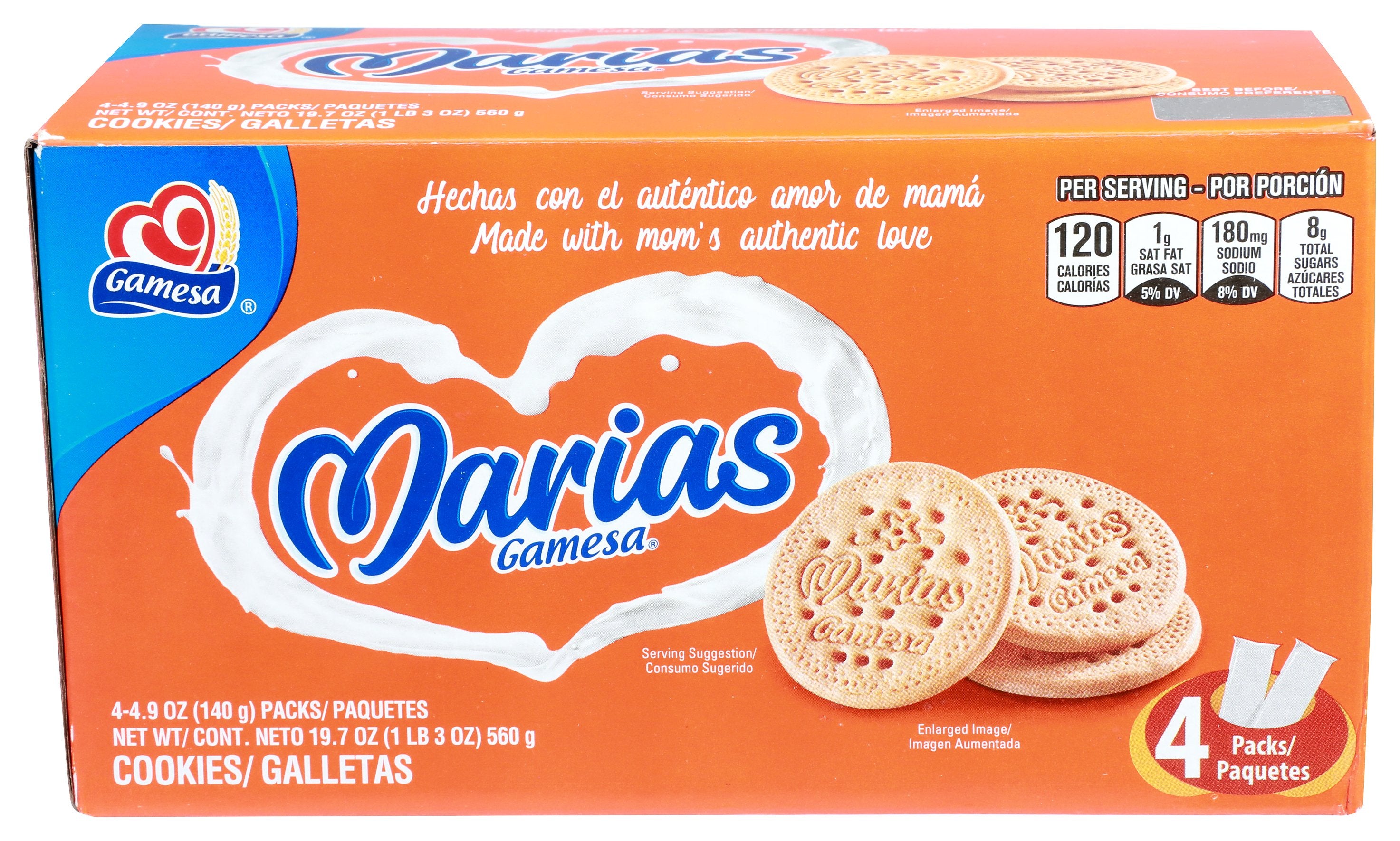 GAMESA COOKIE MARIA BOX - Case of 12