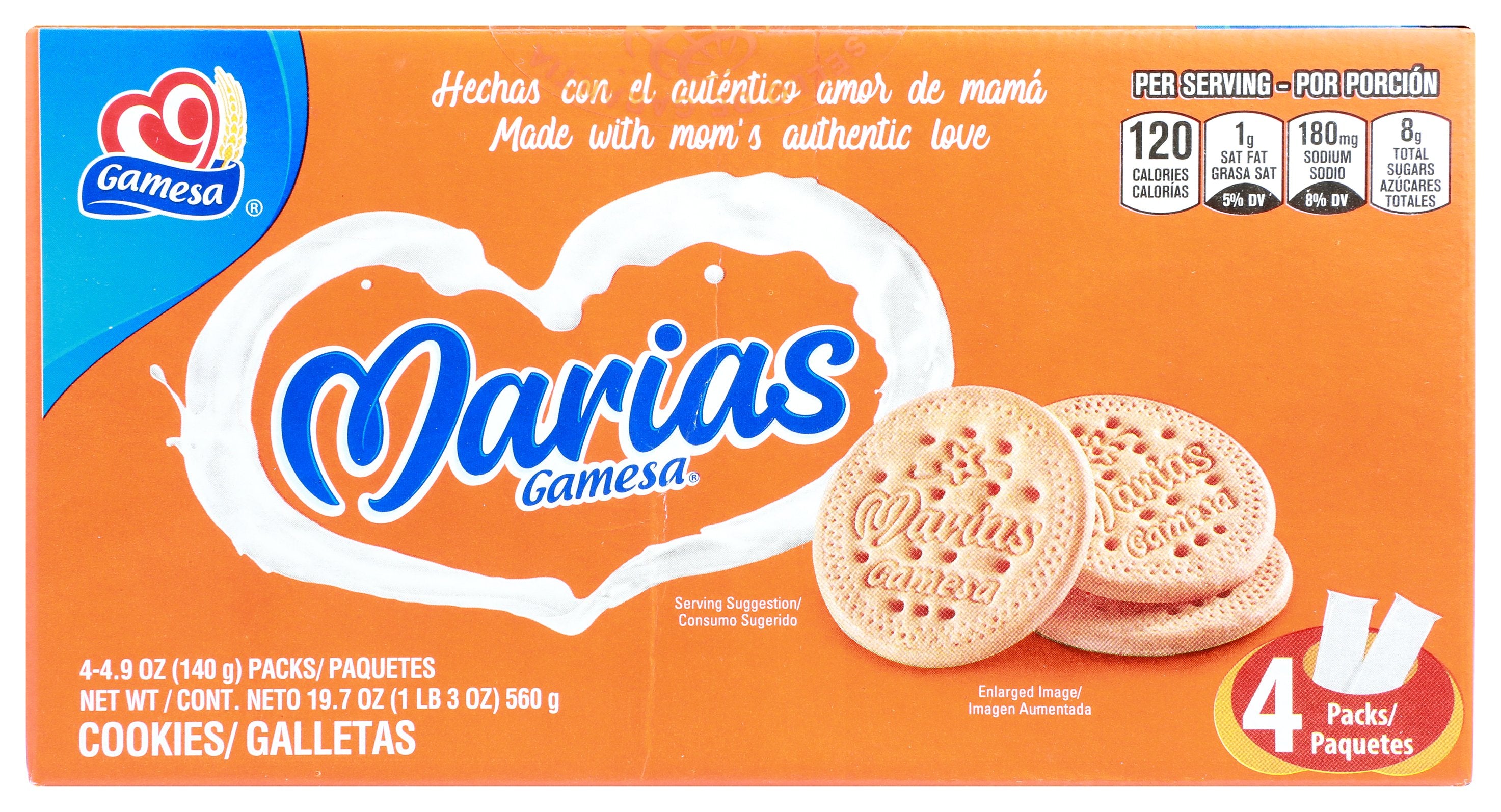 GAMESA COOKIE MARIA BOX - Case of 12