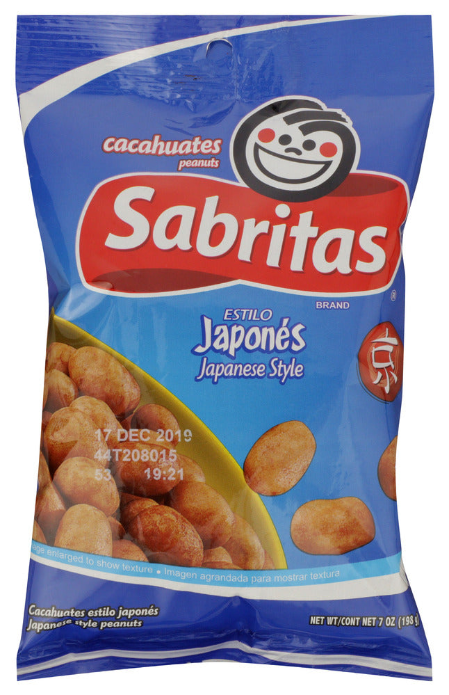 Gamesa Sabritas Peanuts Japanese Style - Pack of 12 - 7 oz