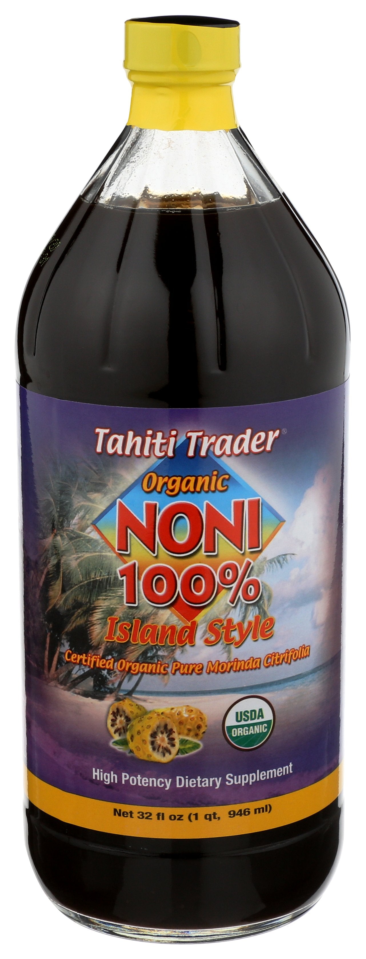 TAHITI TRADER JUICE NONI 100% ISLAND