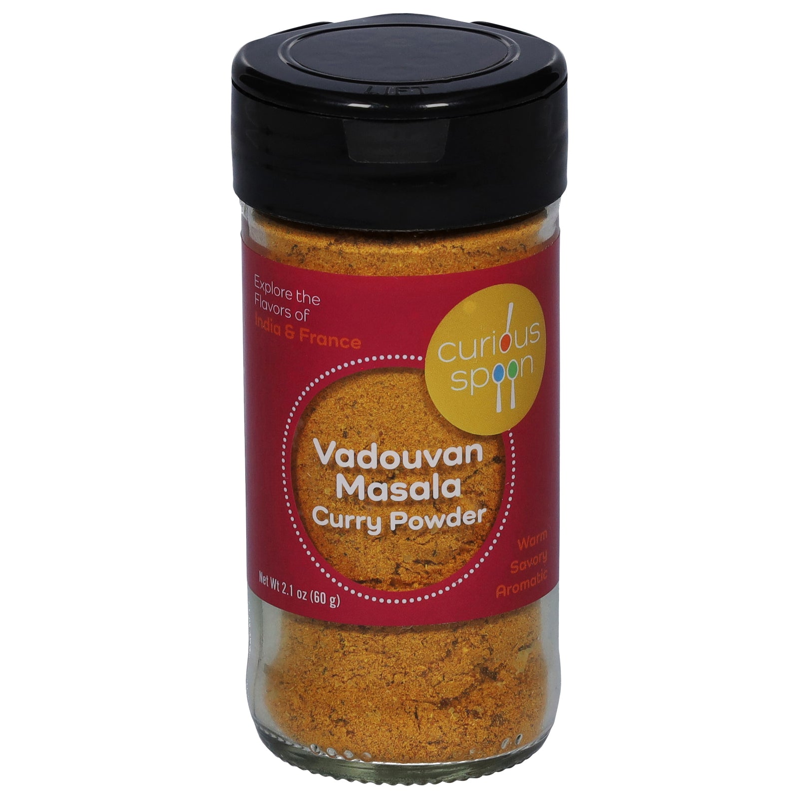 Curious Spoon - Curry Powdr Vaduvan Masla - Case of 6-2.1 OZ