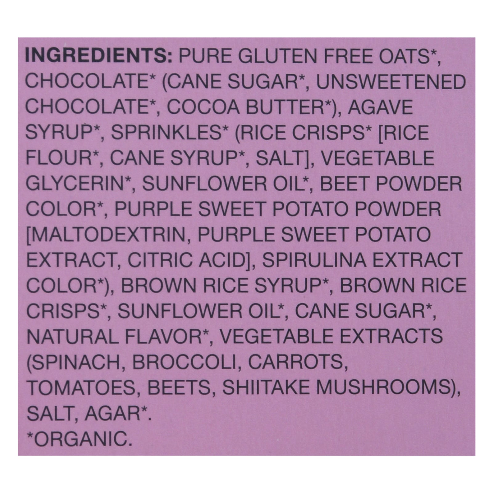 Made Good - Granola Bar Chocolate Drizzled Birthday Cake - Case of 6 - 5 / .85 OZ
