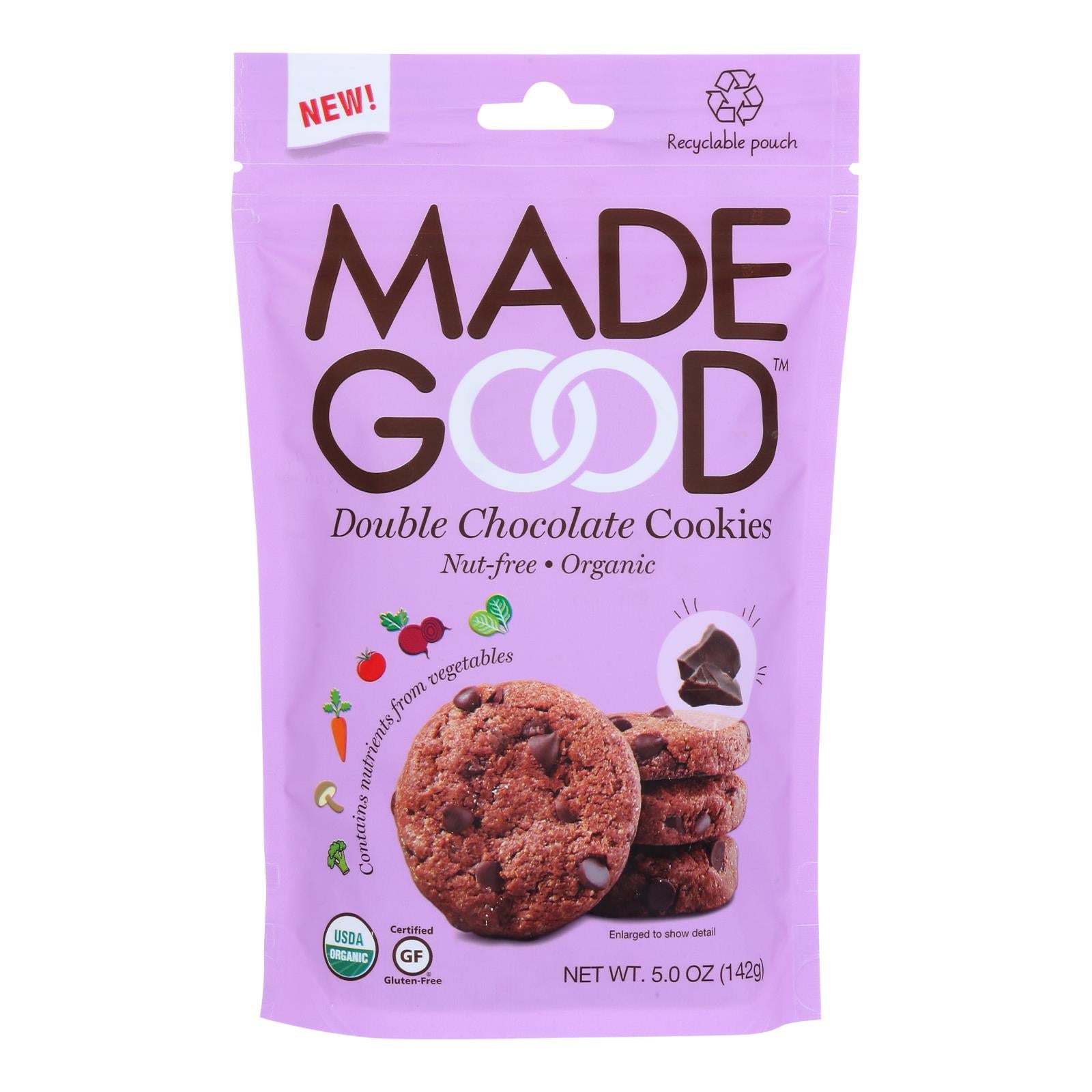 Made Good - Cookies Double Chocolate - Case Of 6-5 Oz