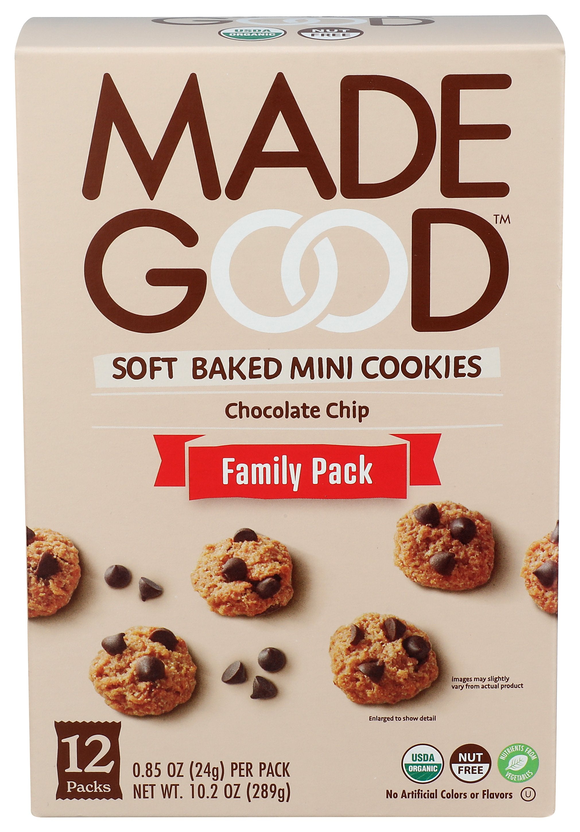 MADEGOOD COOKIE SB CHOC CHP MINI - Case of 4