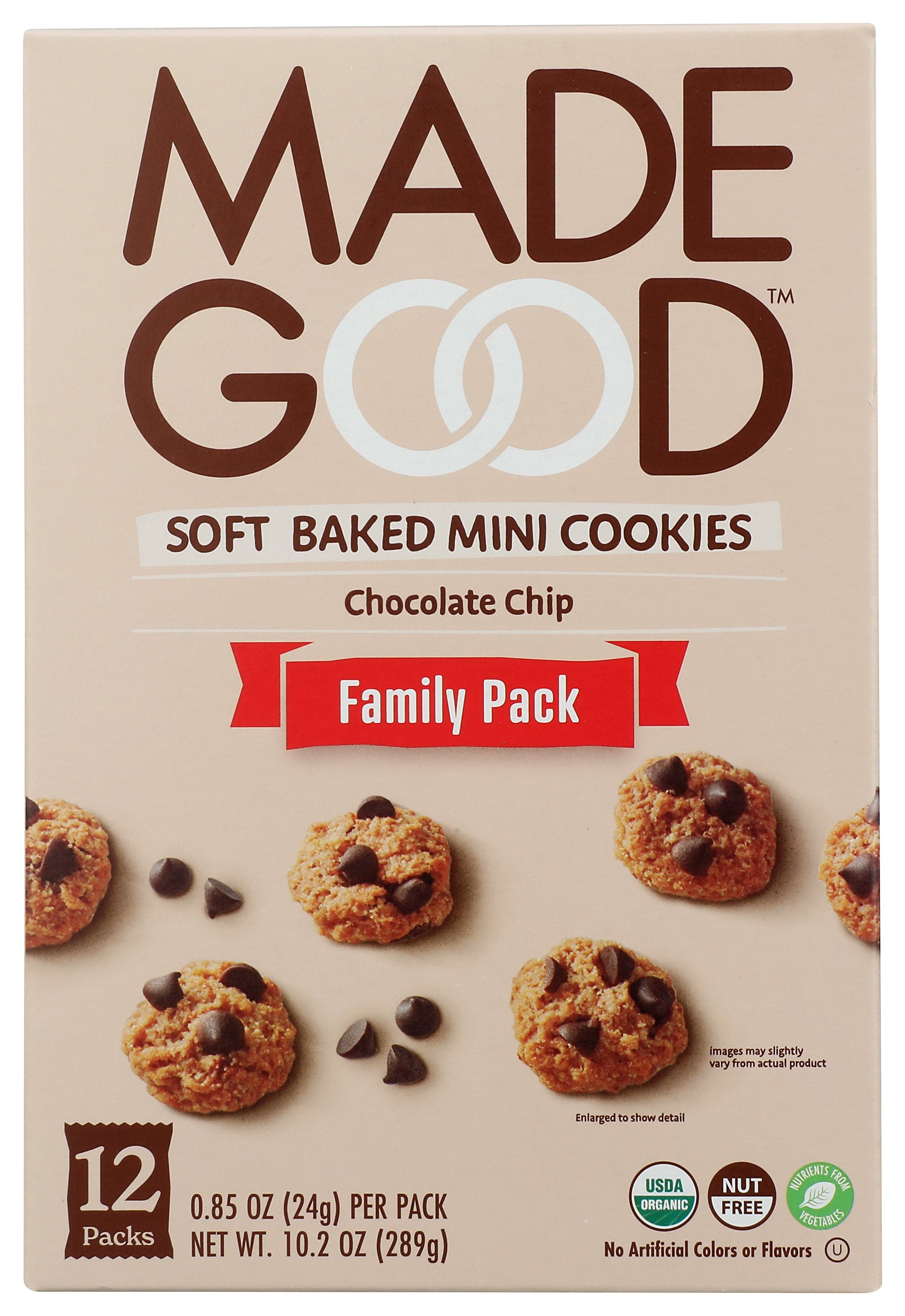 MADEGOOD COOKIE SB CHOC CHP MINI - Case of 4
