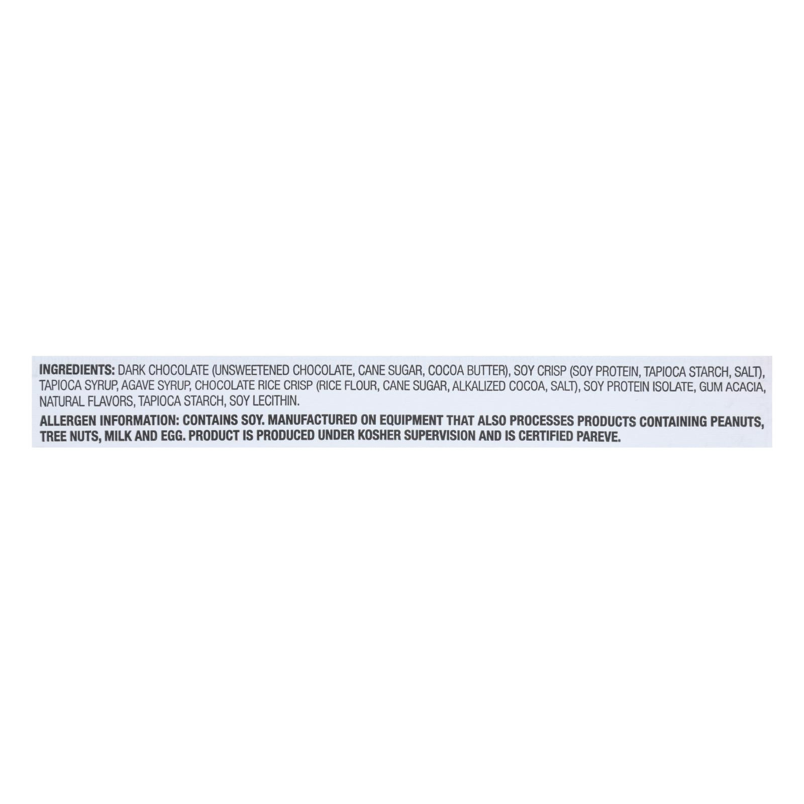 NuGo Nutrition Bar - Dark - Chocolate Chocolate Chip - 50 g - Case of 12