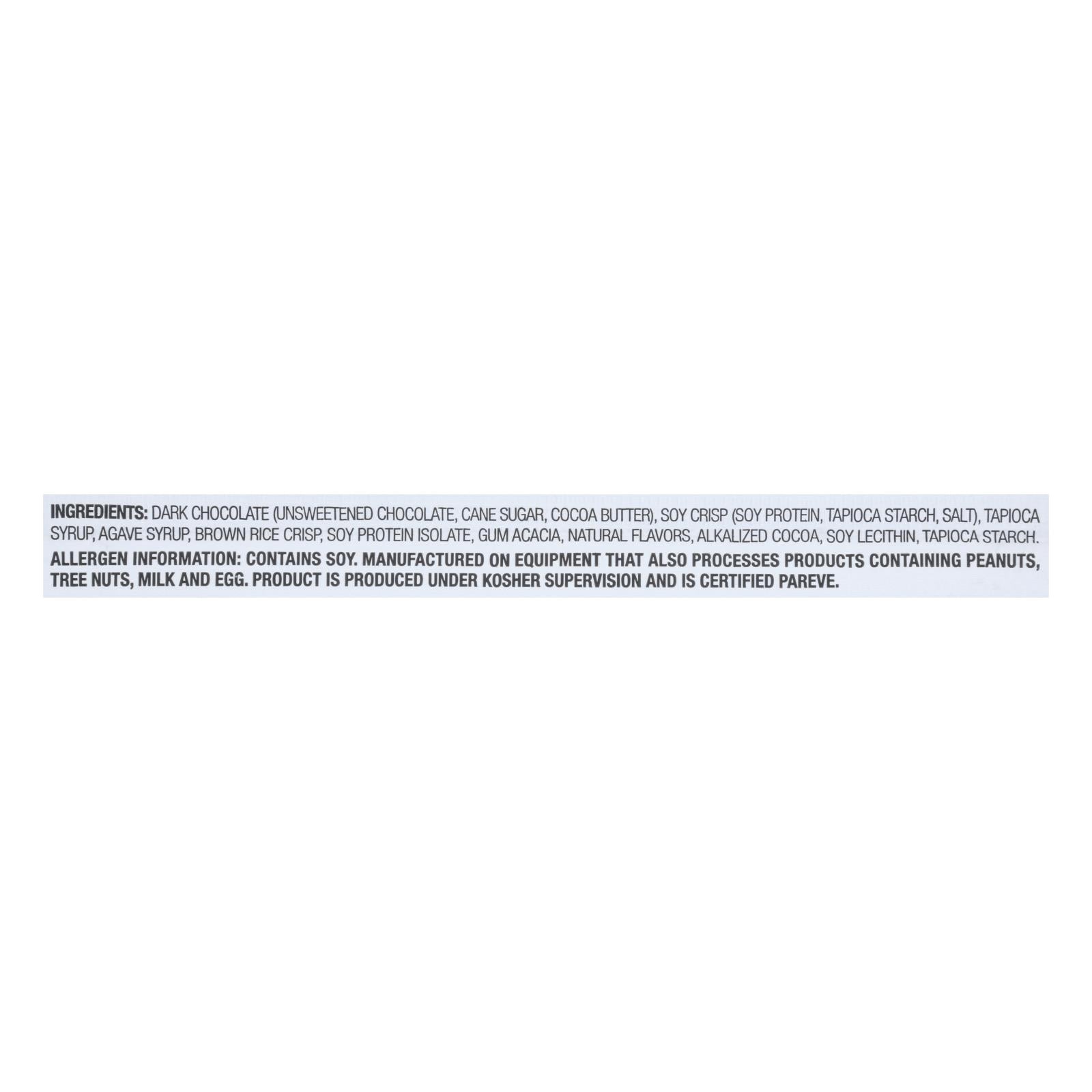 NuGo Nutrition Bar - Dark - Mocha Chocolate - 50 g - Case of 12