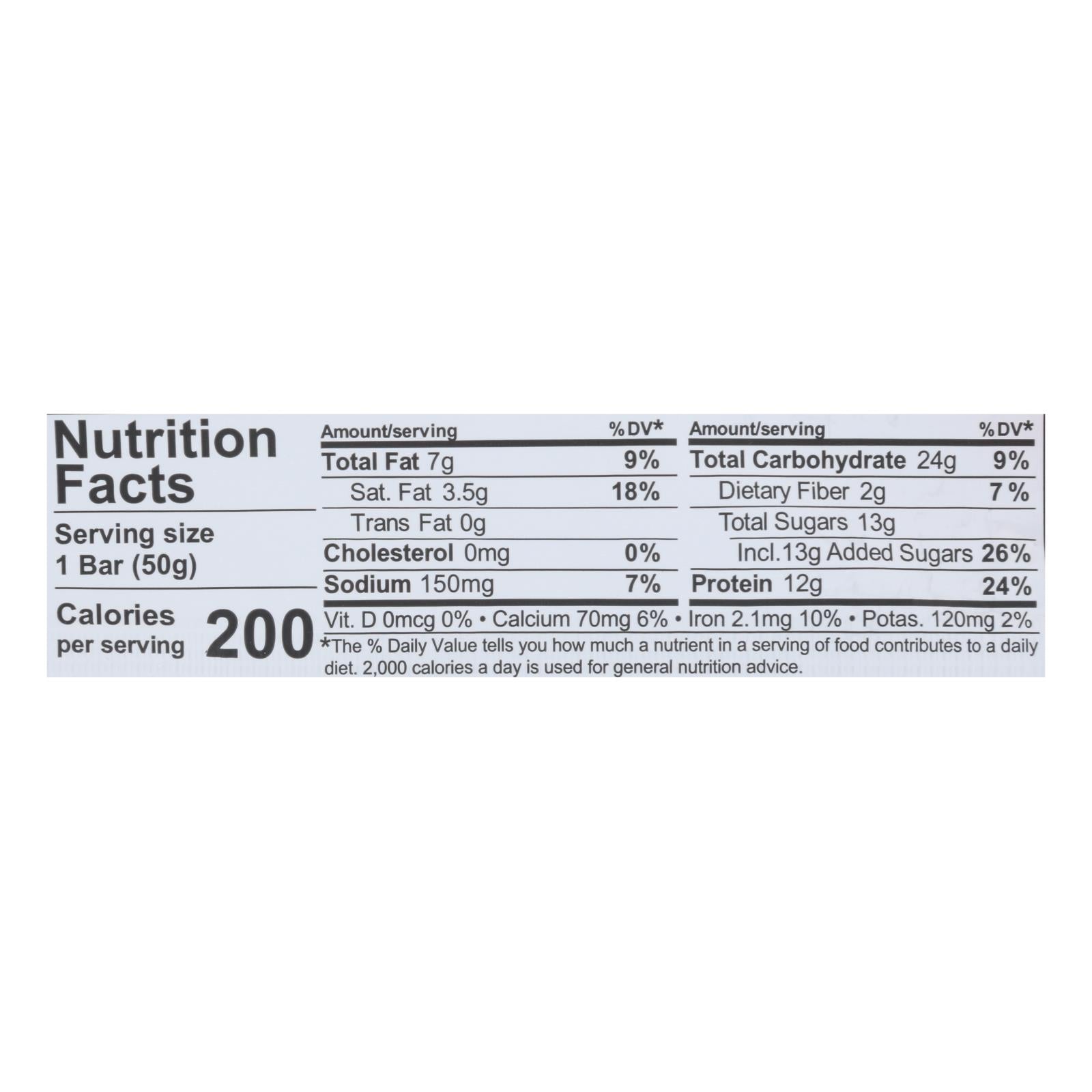 NuGo Nutrition Bar - Dark - Peanut Butter Cup - 1.76 oz - Case of 12