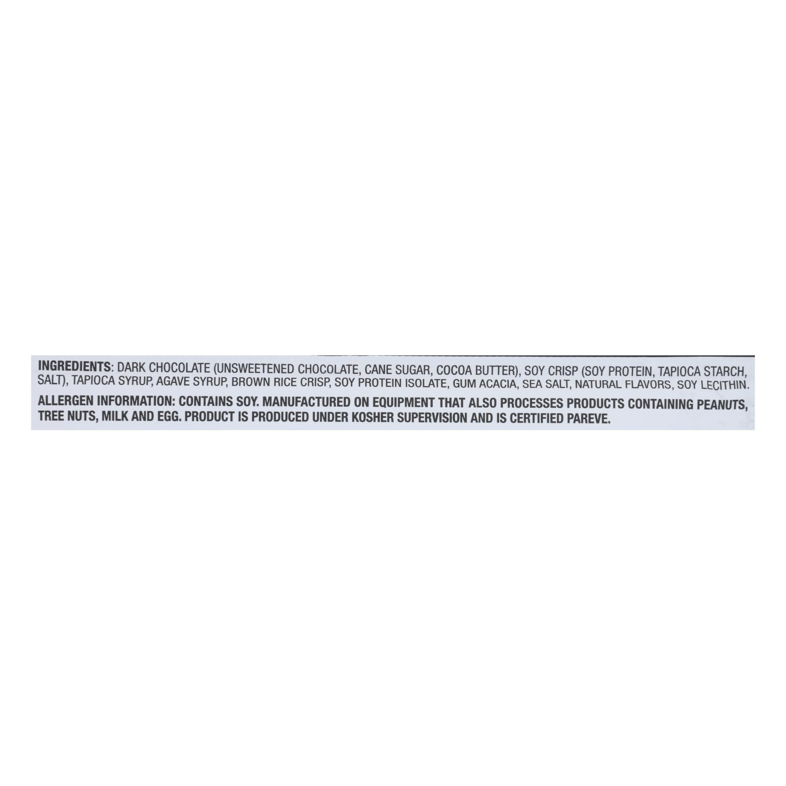 NuGo Nutrition Bar - Dark - Chocolate Pretzel - 1.76 oz - Case of 12