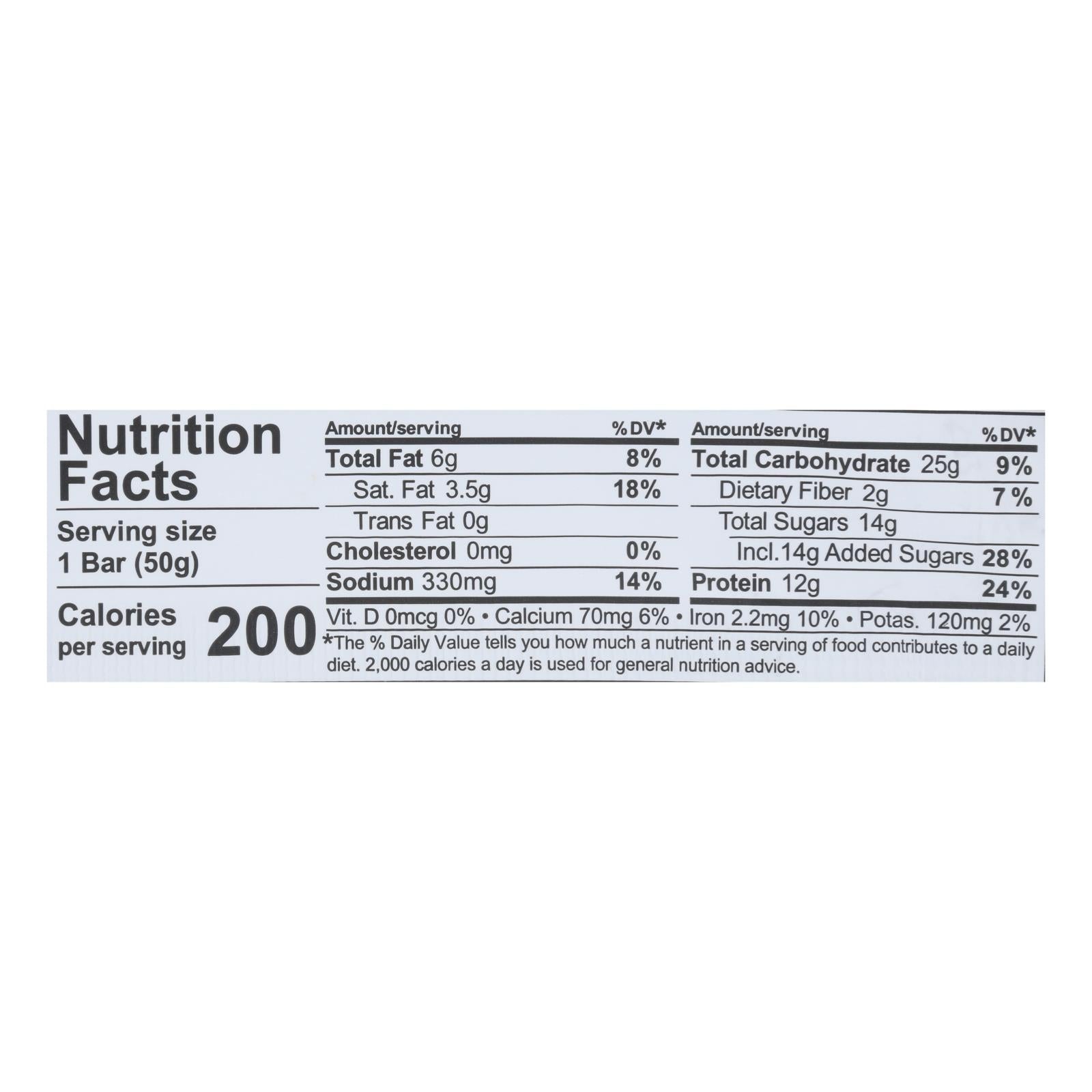 NuGo Nutrition Bar - Dark - Chocolate Pretzel - 1.76 oz - Case of 12