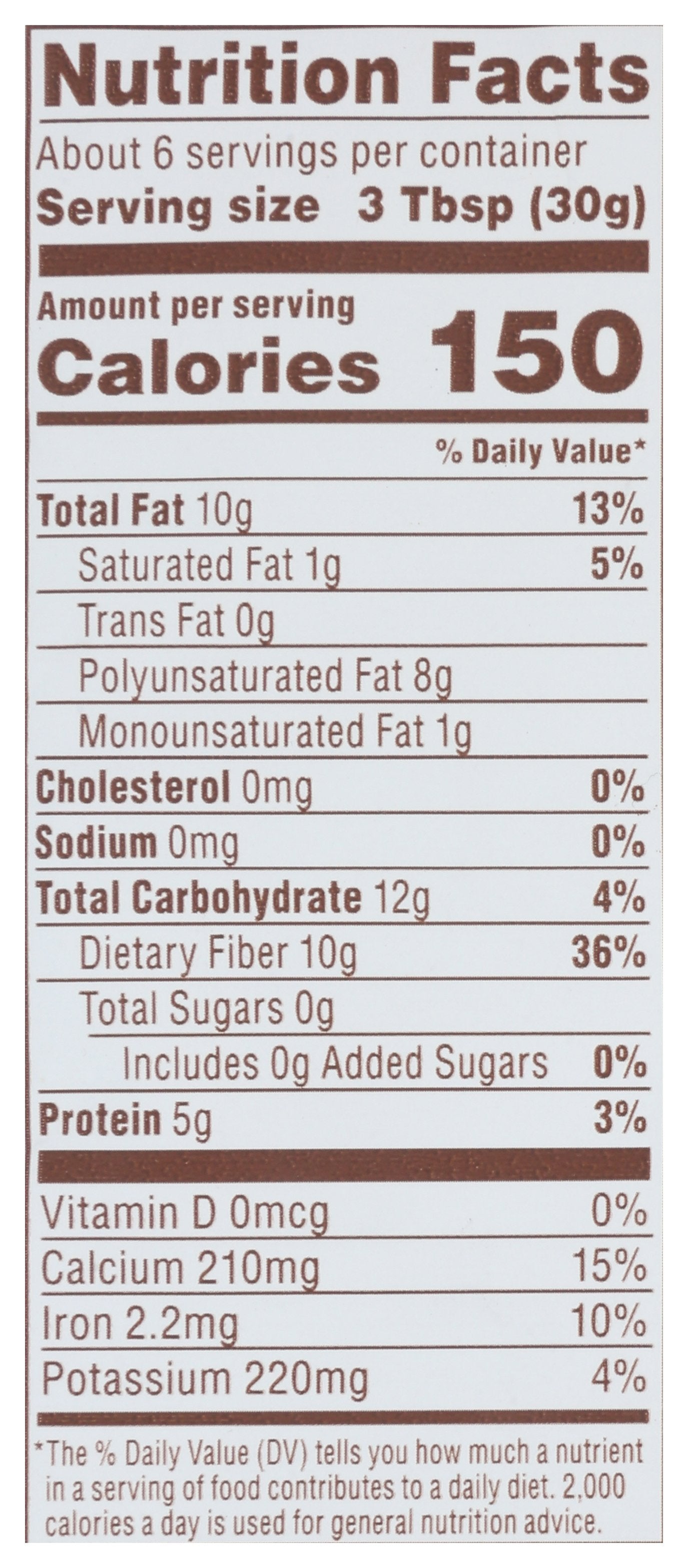 NUTIVA CHIA SEED BLACK - Case of 12