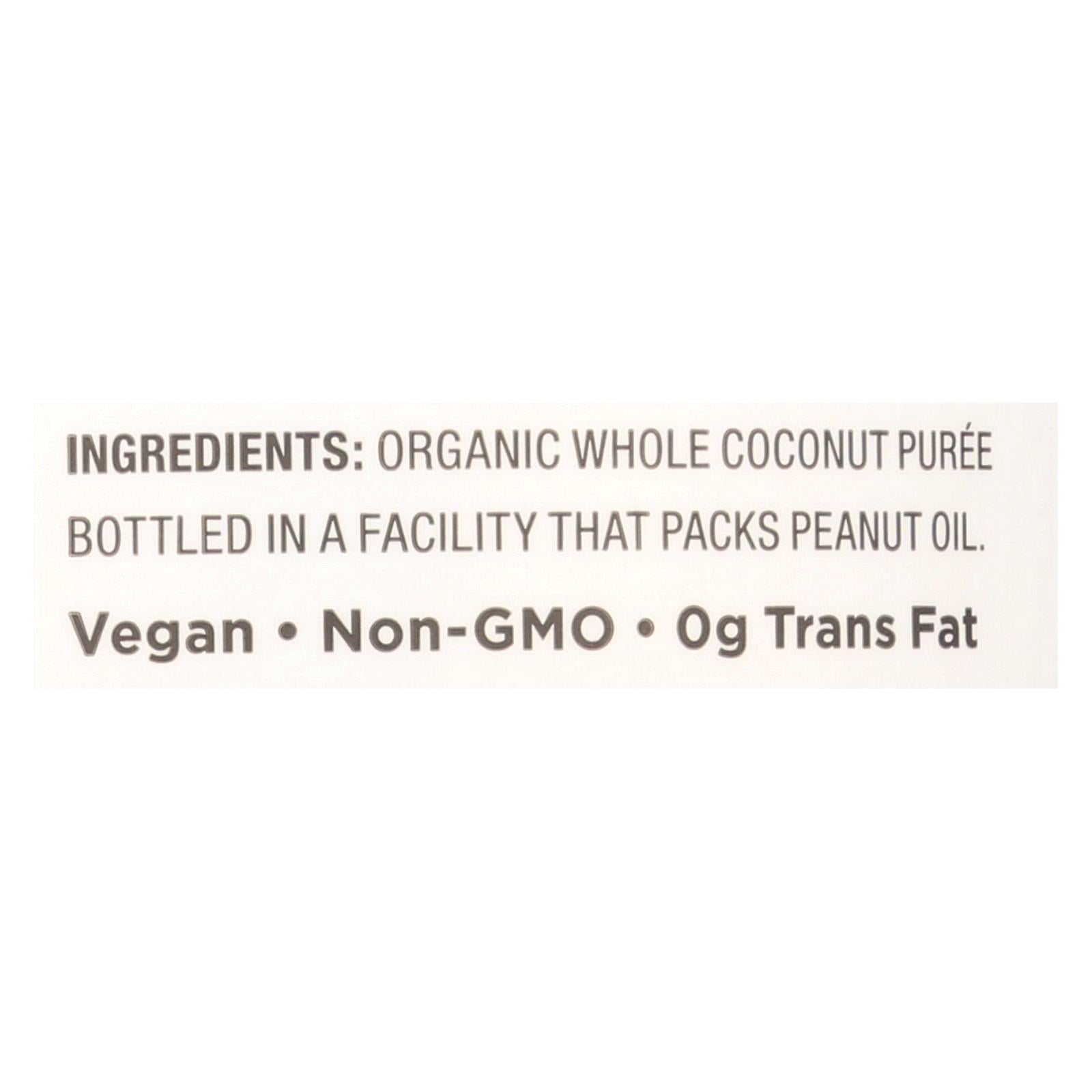 Nutiva Organic Manna - Coconut - Case of 6 - 15 oz.