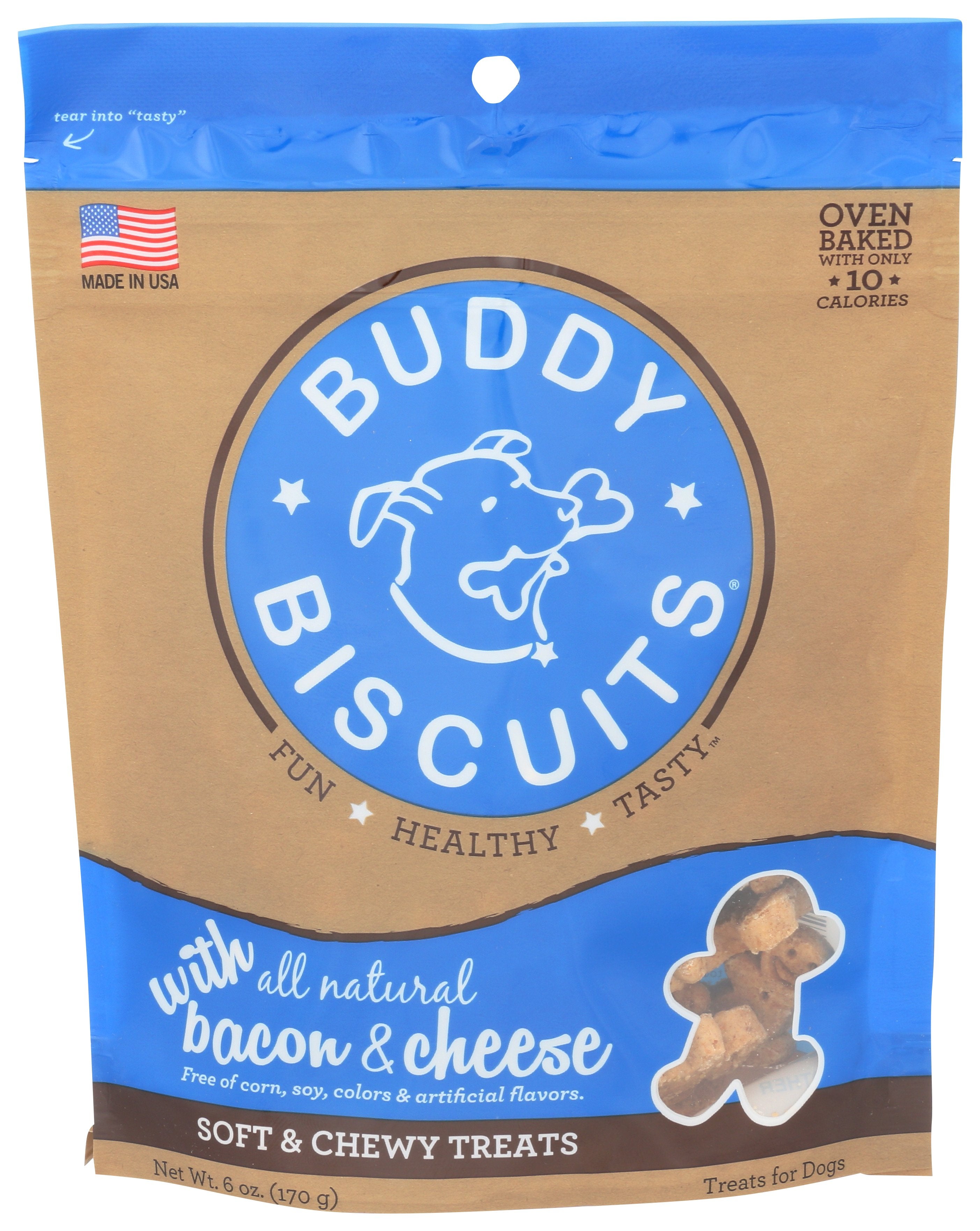 BUDDY BISCUITS DOG BISCUIT SFT&CHWY BCN& - Case of 12