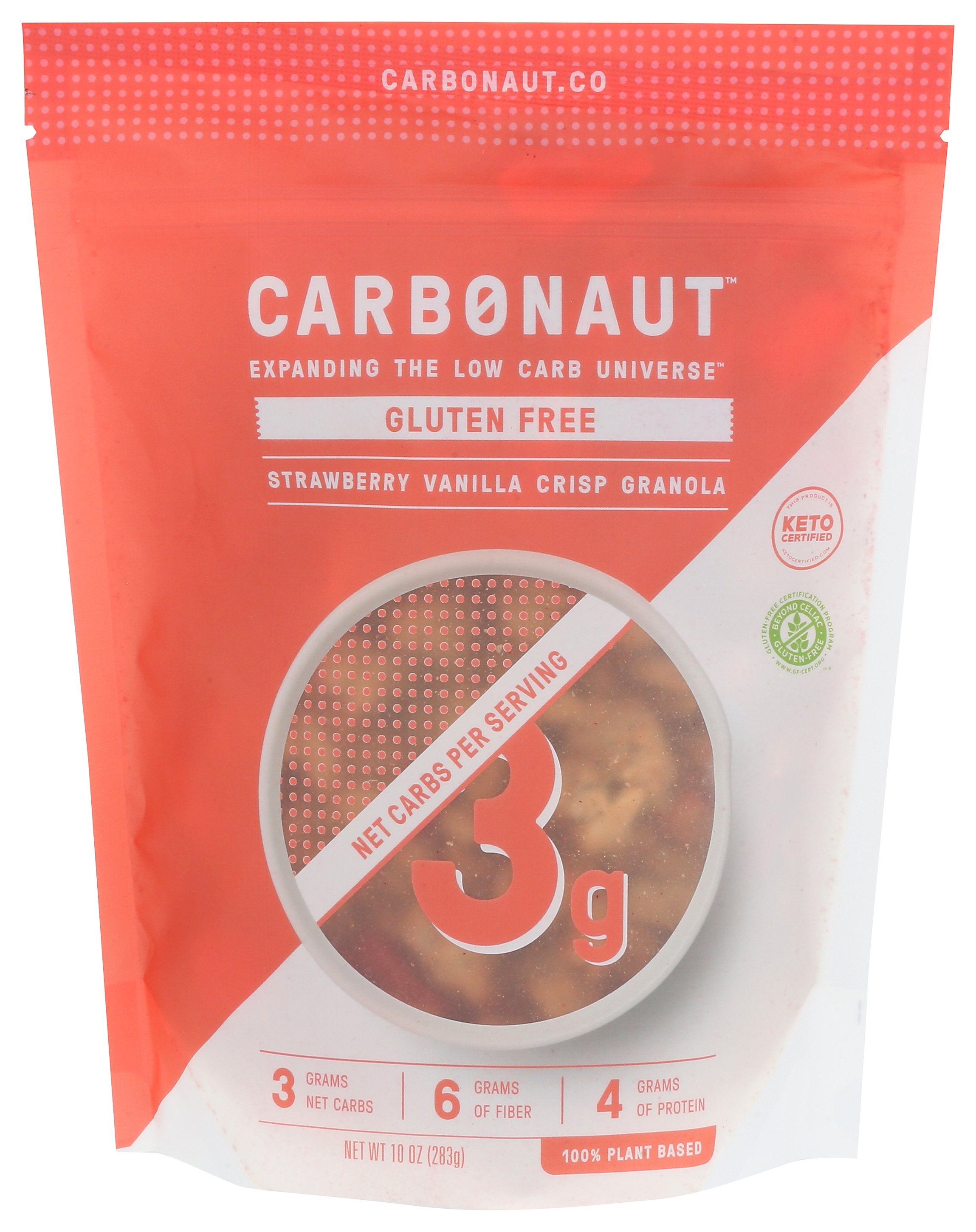 CARBONAUT GRANOLA STRAWBERRY VNLA - Case of 6