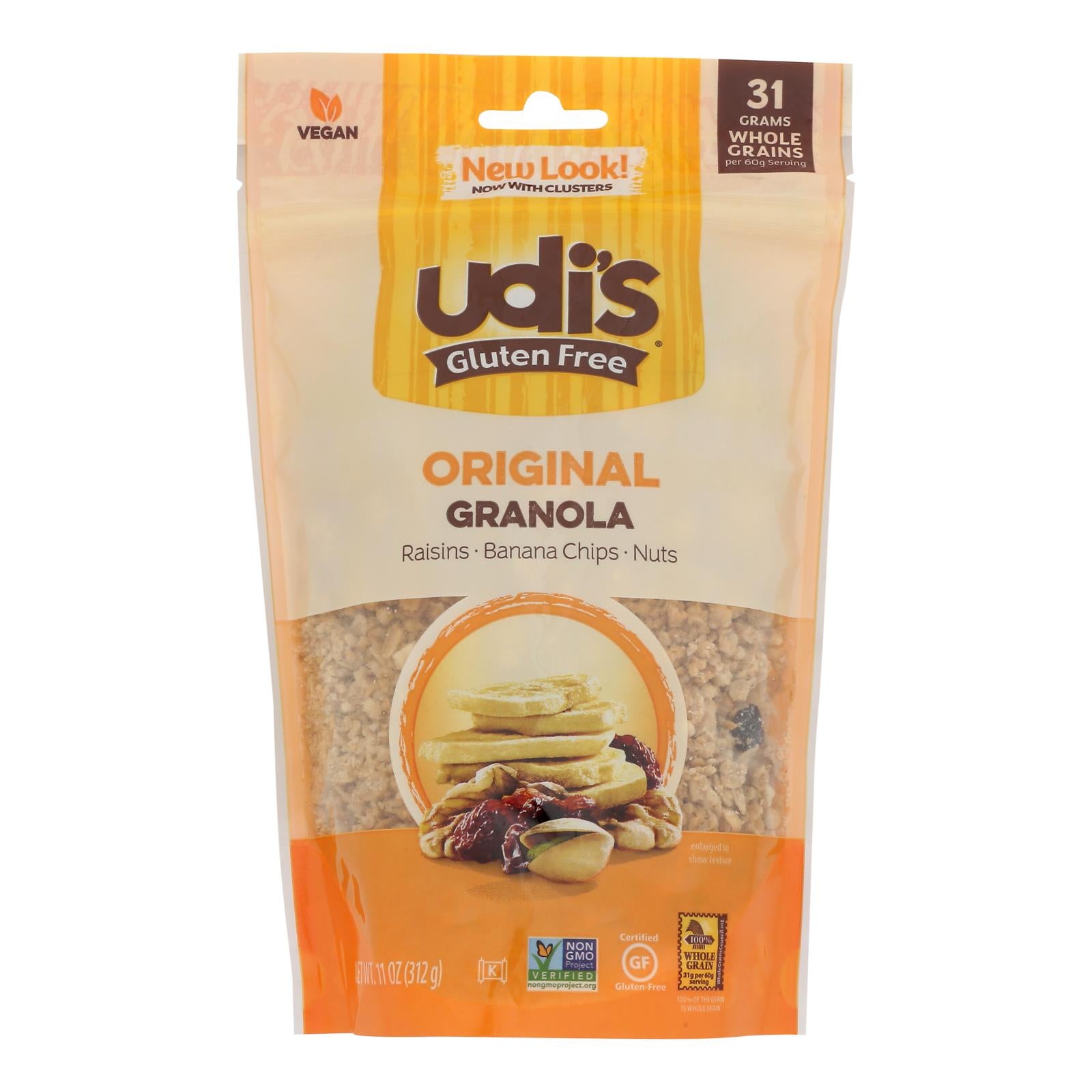 Udi's Original Granola  - Case Of 6 - 11 Oz