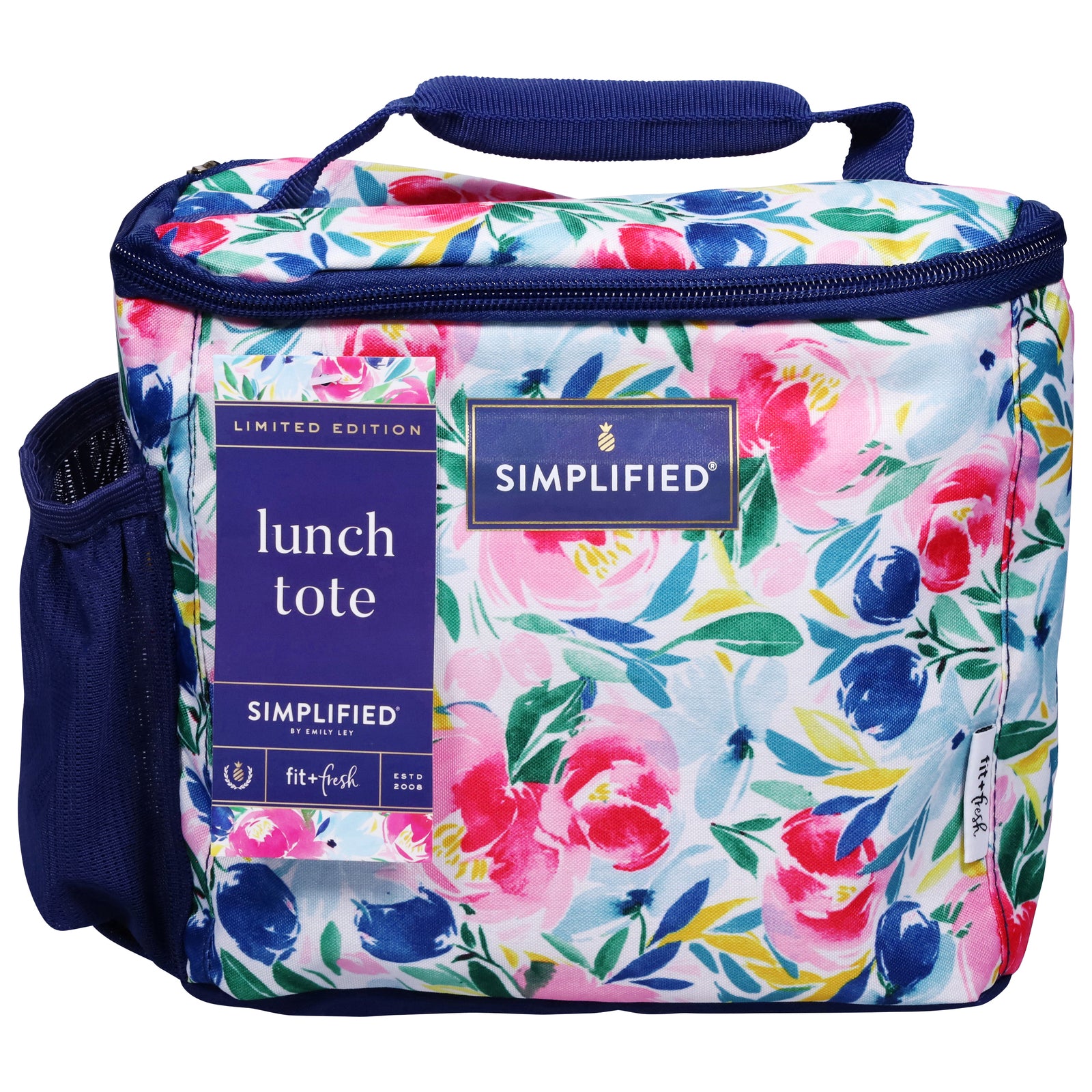Fit & Fresh - Lunch Bag Happy Florals - EA of 1-CT