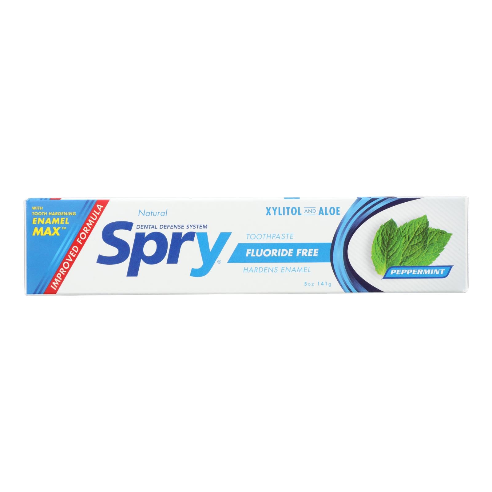 Spry Xylitol Toothpaste - Peppermint - 4 Oz.