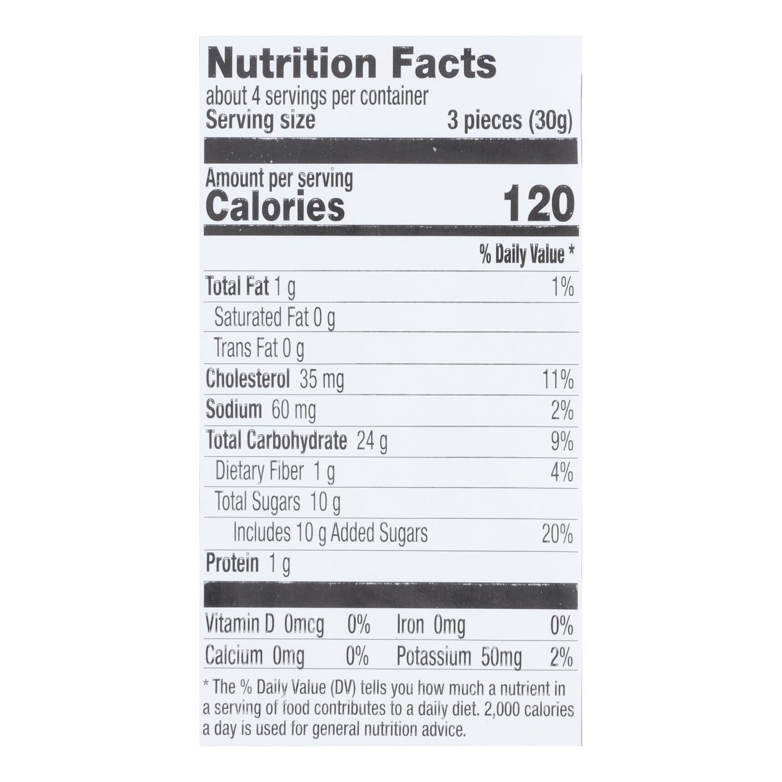 Vicenzi - Cookies Ladyfingers Gluten Free - Case of 12 - 4.41 OZ