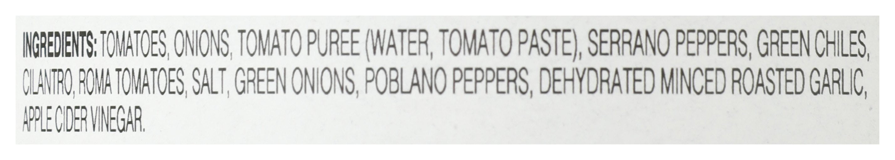 TEXAS TEXAS SALSA MED RSTD RSTRNT STYL - Case of 6