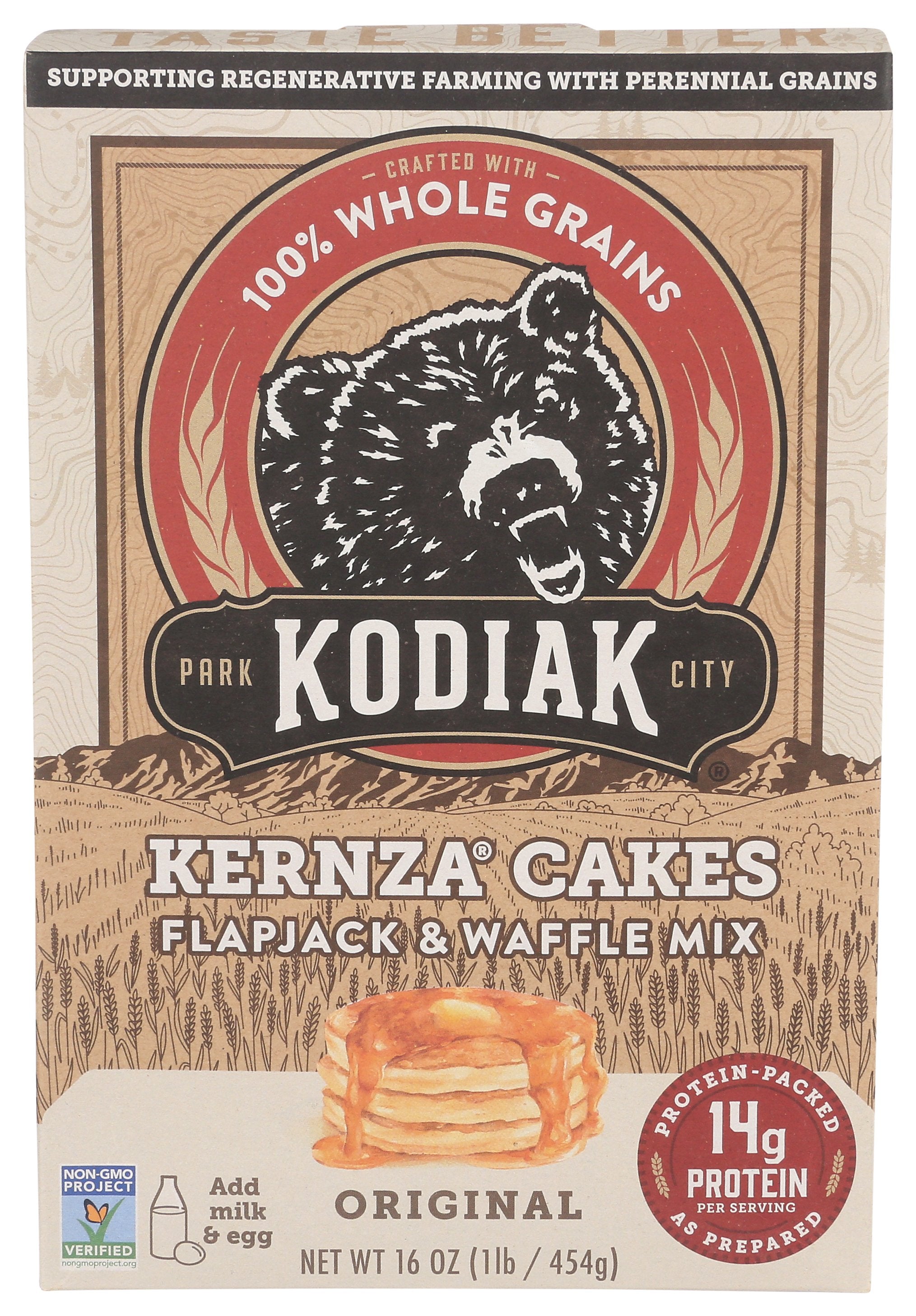 KODIAK MIX FLAPJACK KERNZA ORIG - Case of 6