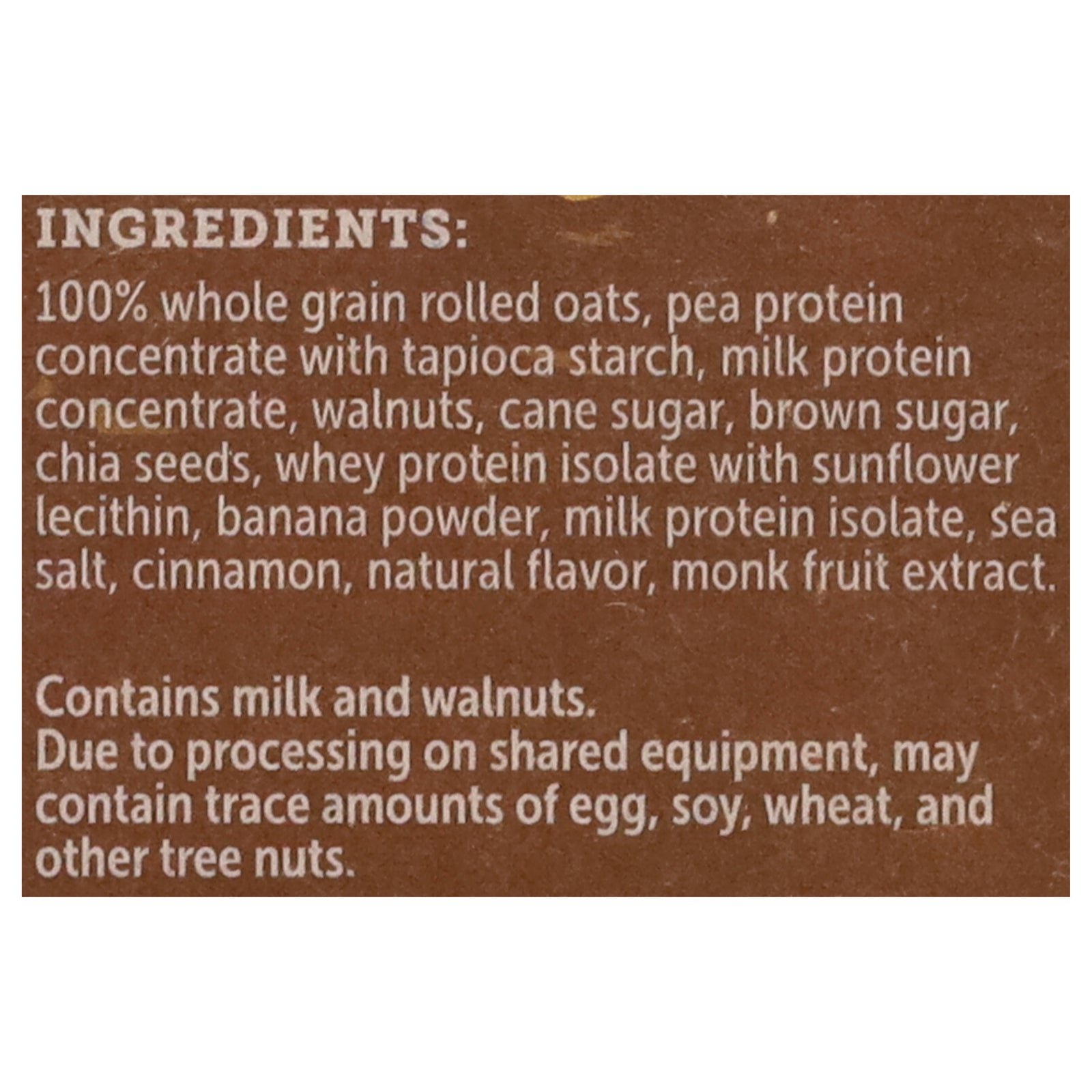 Kodiak Cakes - Oatmeal Banana Nut - CS of 6-4/2.65 Z