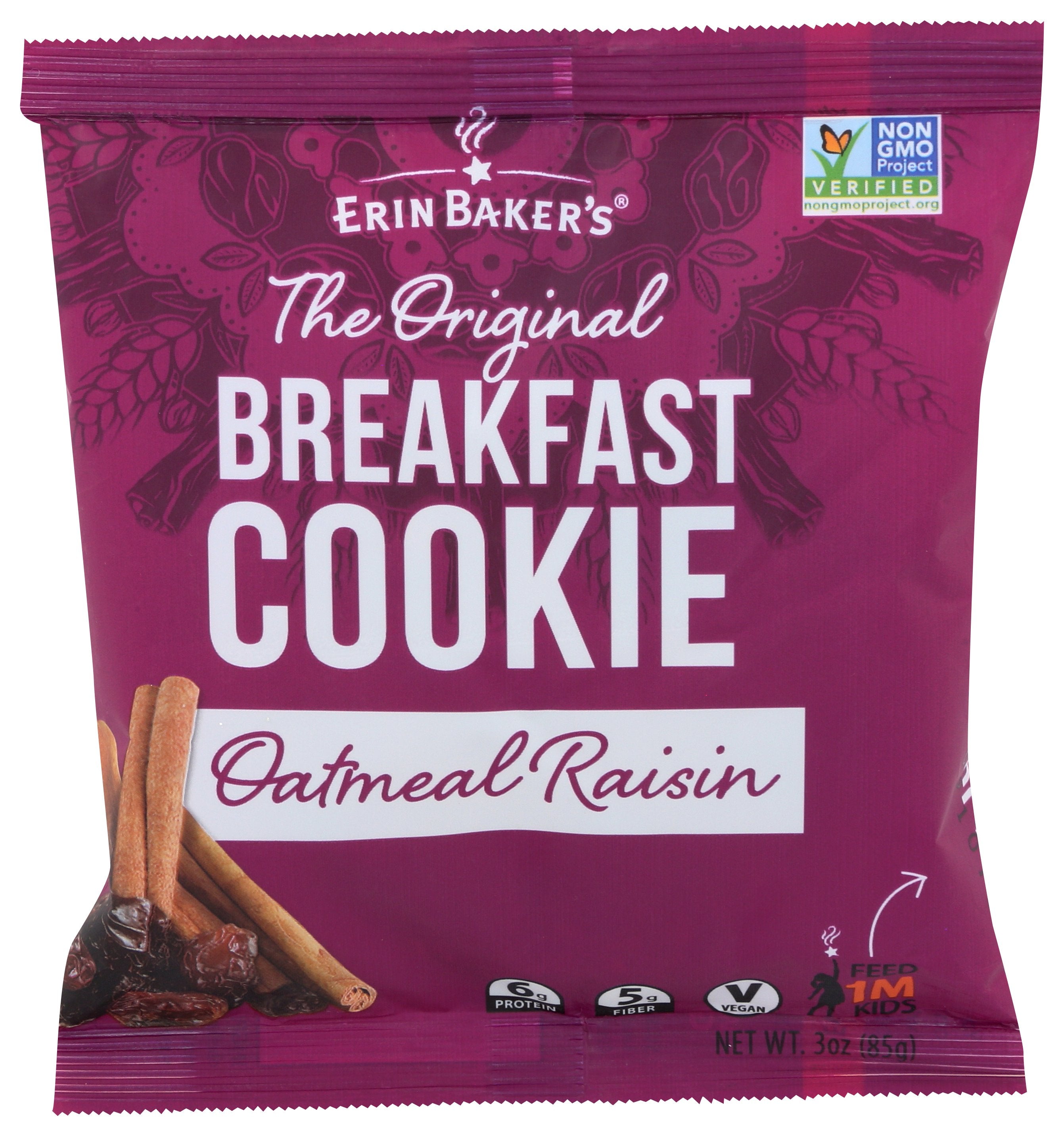 ERIN BAKERS COOKIE OATML RAISIN - Case of 12