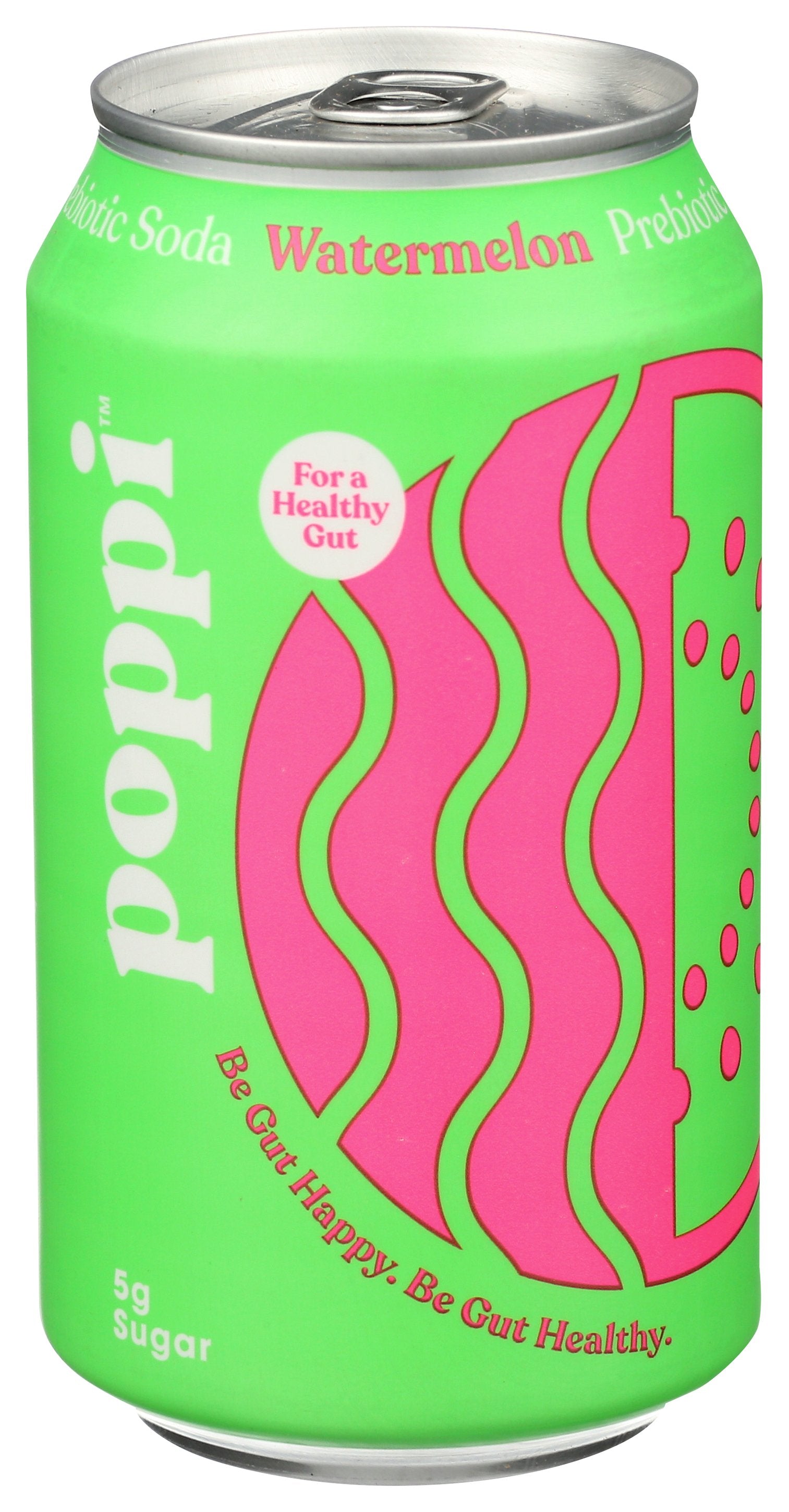 POPPI SODA PREBIOTIC WTRMELON - Case of 12