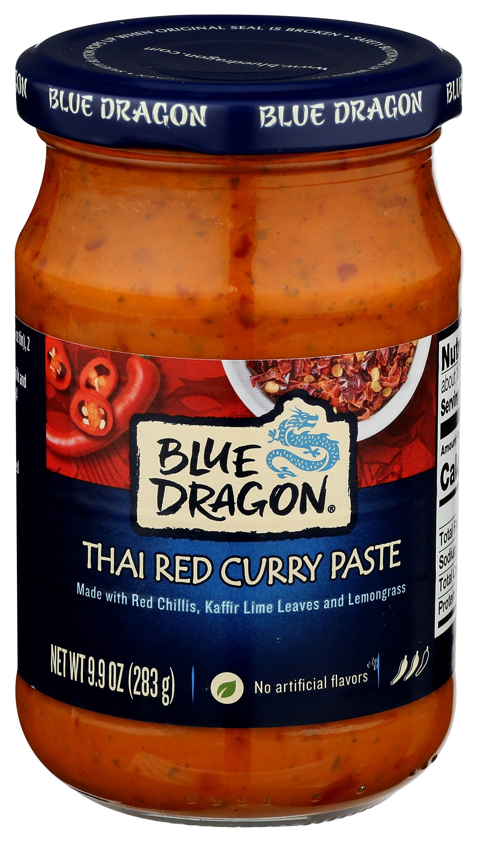 BLUE DRAGON CURRY RED PASTE - Case of 6