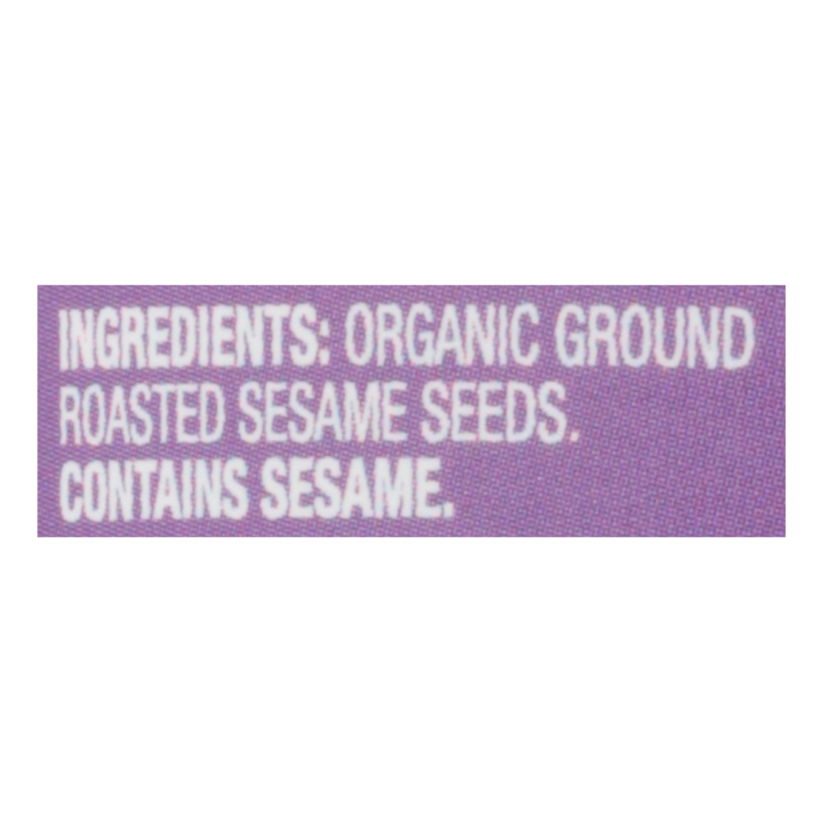 Wild Harvest - Tahini - Case of 12-16 OZ