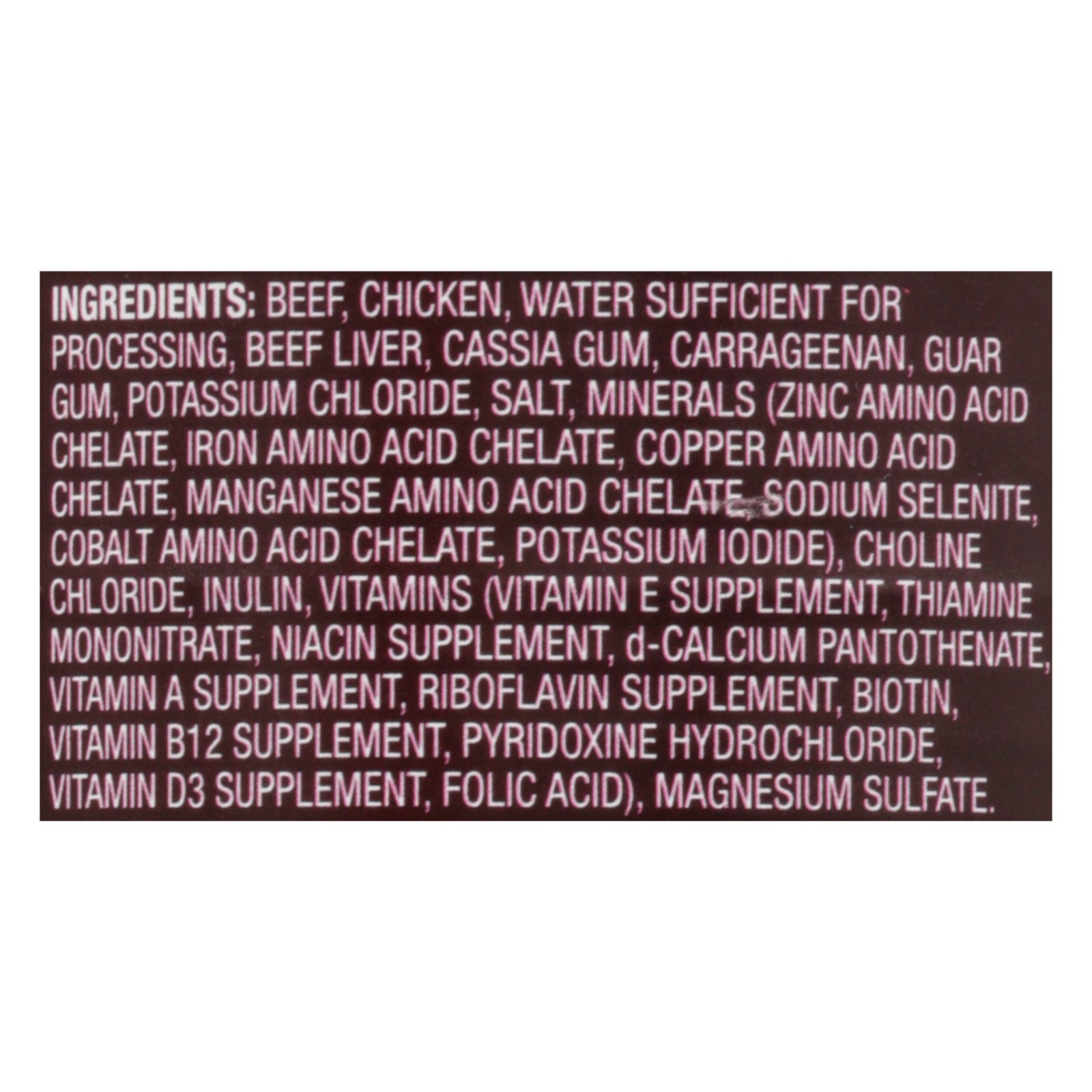Wild Harvest - Dog Fd Beef&chicken Din - Case of 12-13.2 OZ