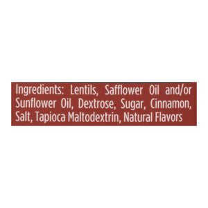 Seapoint Farms - Lentil Snack Cinnamon Sugar - Case Of 12-5 Oz