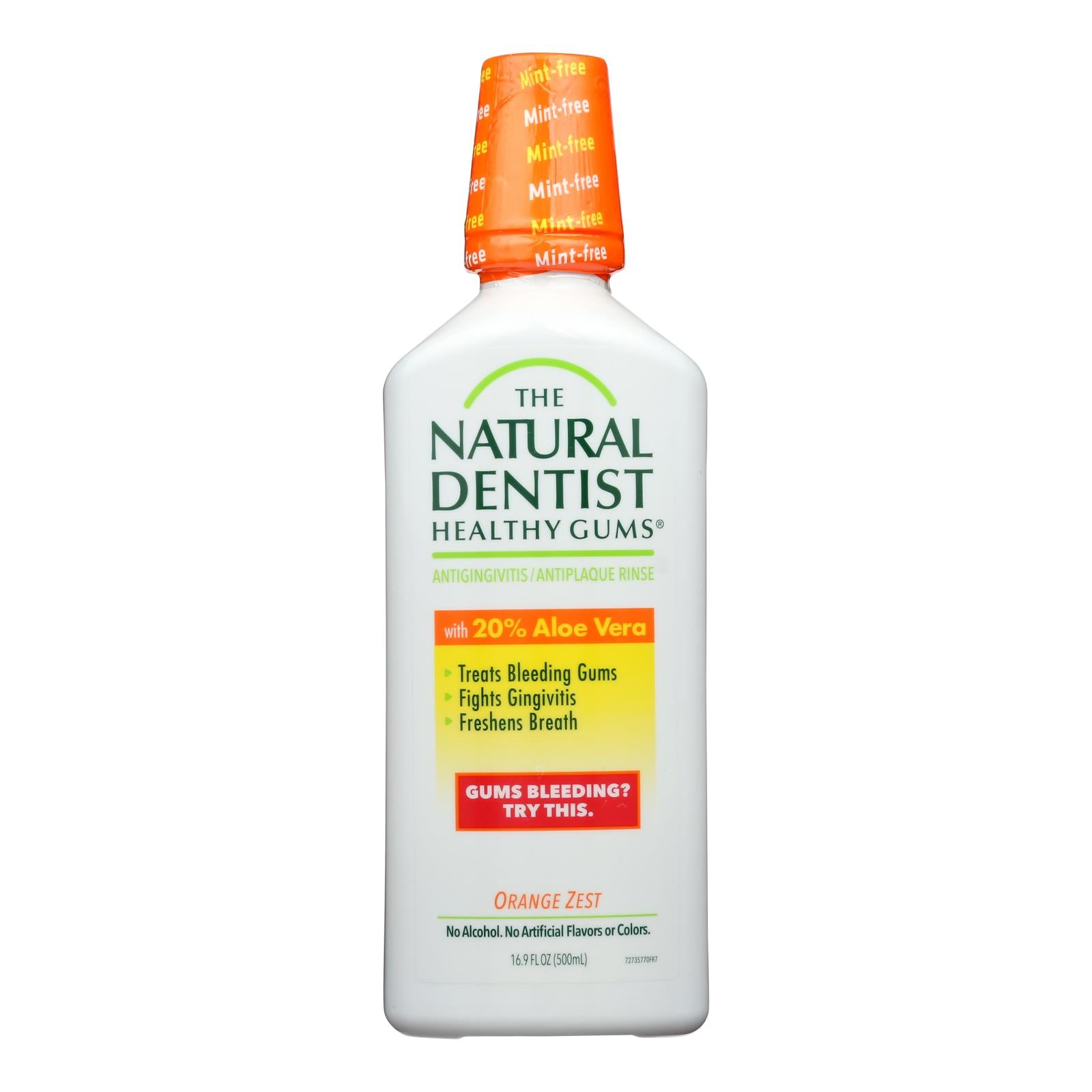 Natural Dentist Daily Healthy Gums Antigingivitis Rinse Orange Zest - 16 fl oz