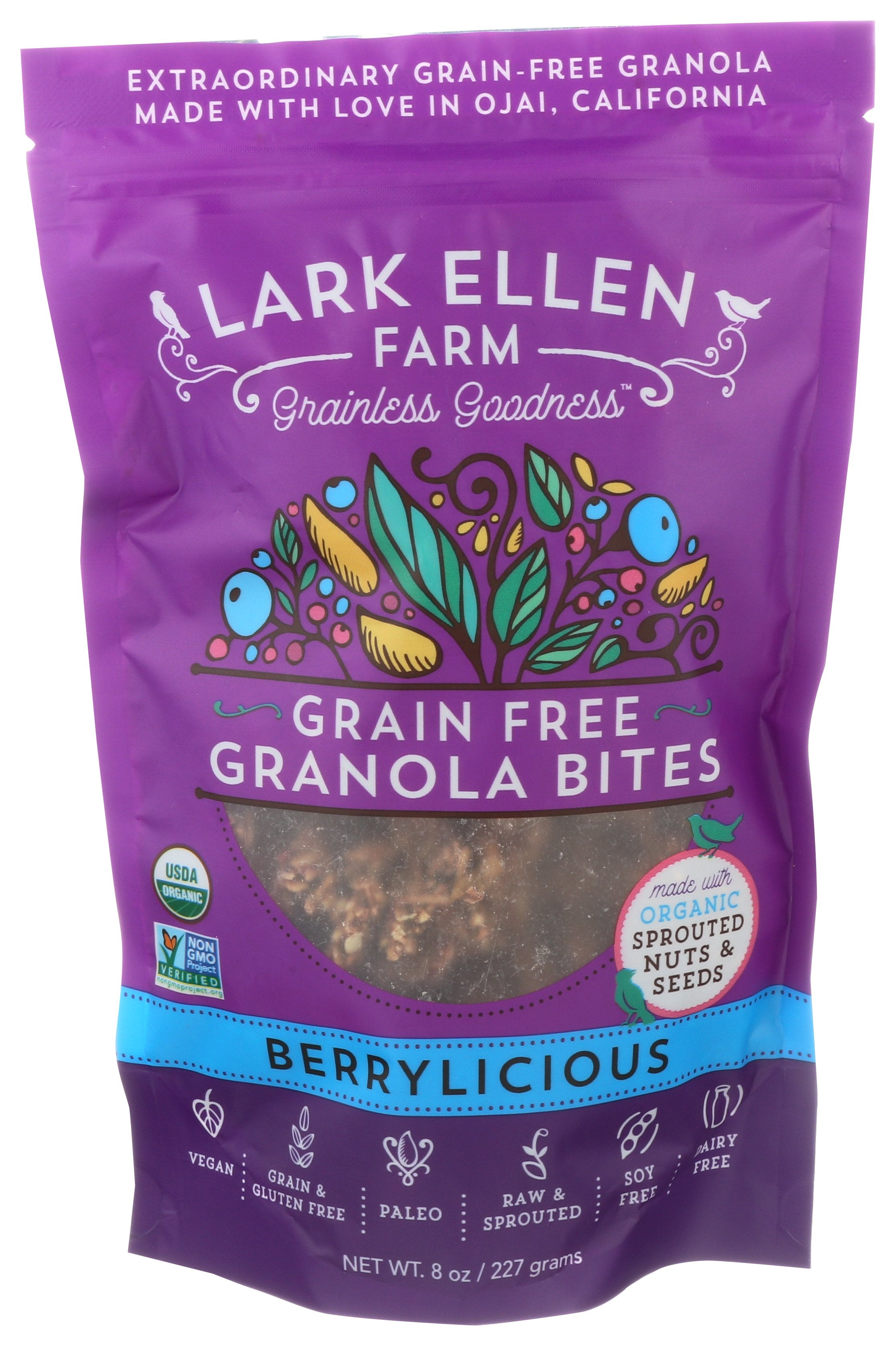 LARK ELLEN FARM GRANOLA BITES BERRYLICIS - Case of 6