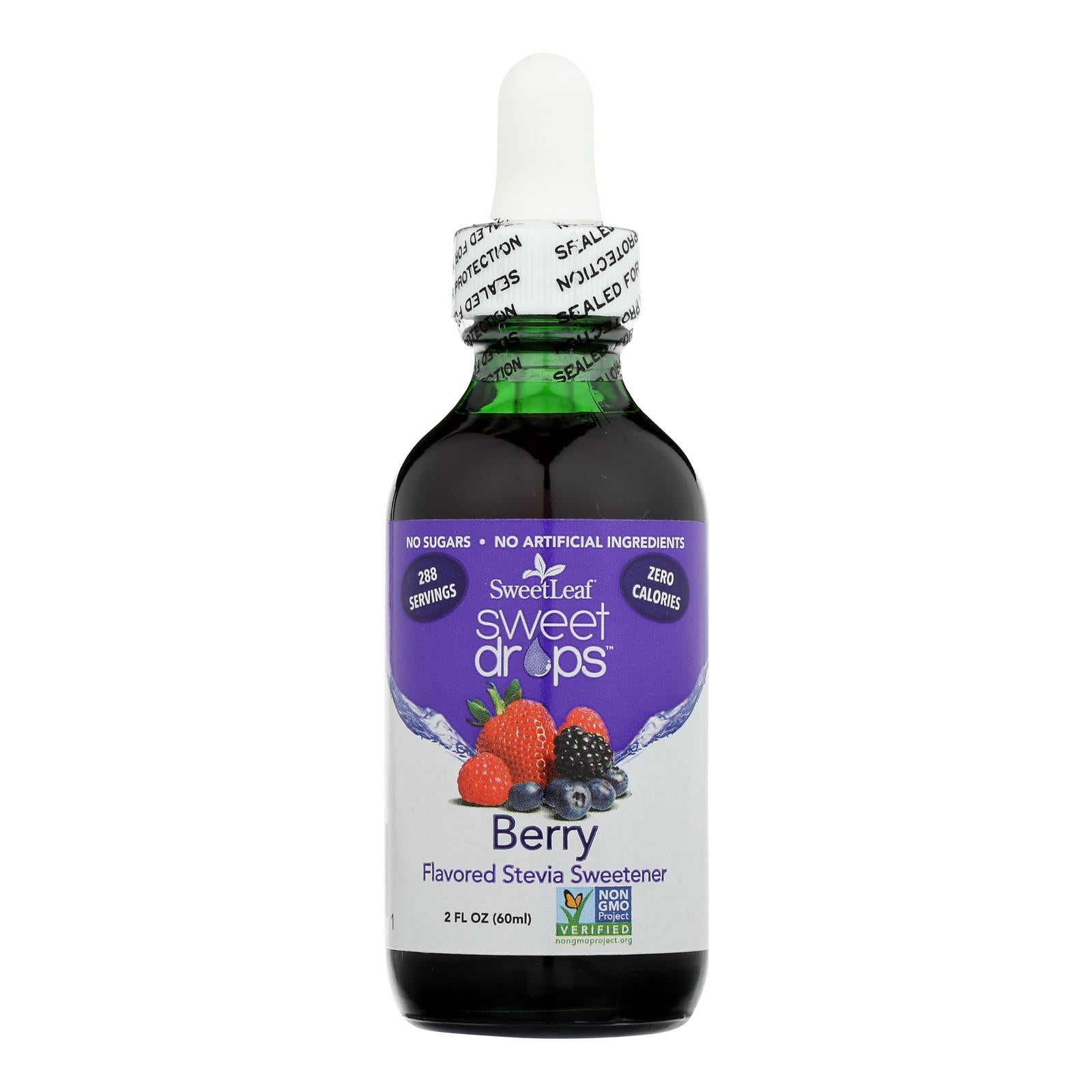 Sweet Leaf Liquid Stevia - Berry - 2 Oz