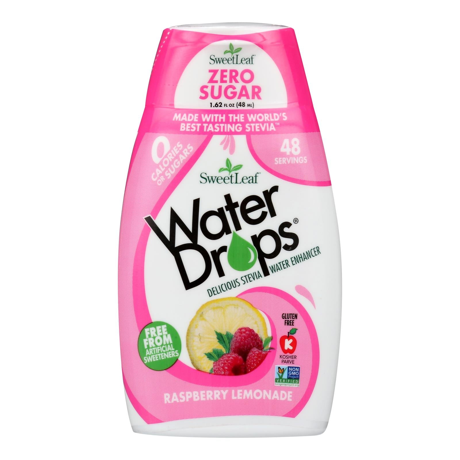 Sweet Leaf Water Drops - Raspberry Lemonade - 1.62 Fl Oz