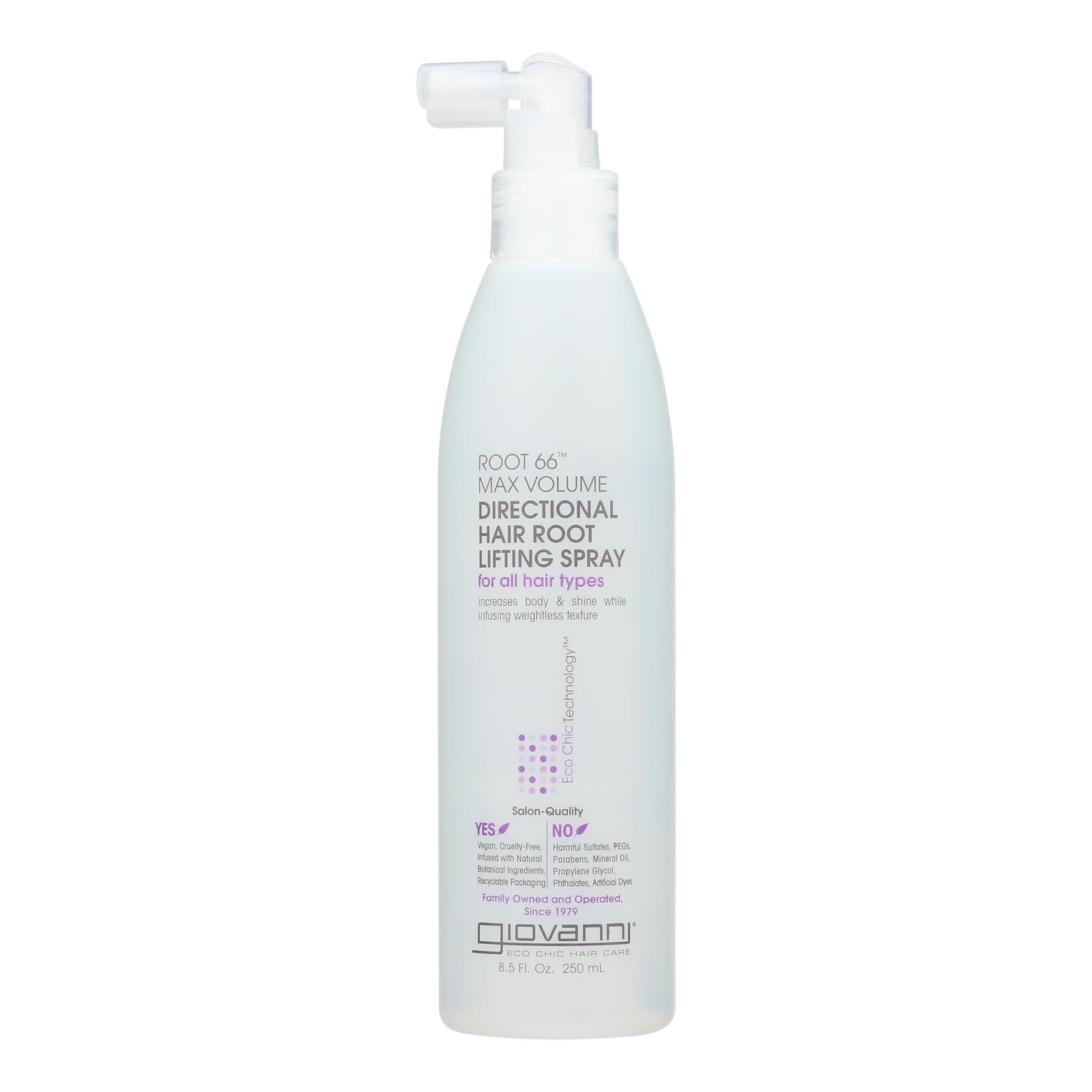 Giovanni Root 66 Directional Root Lifting Spray - 8.5 Fl Oz