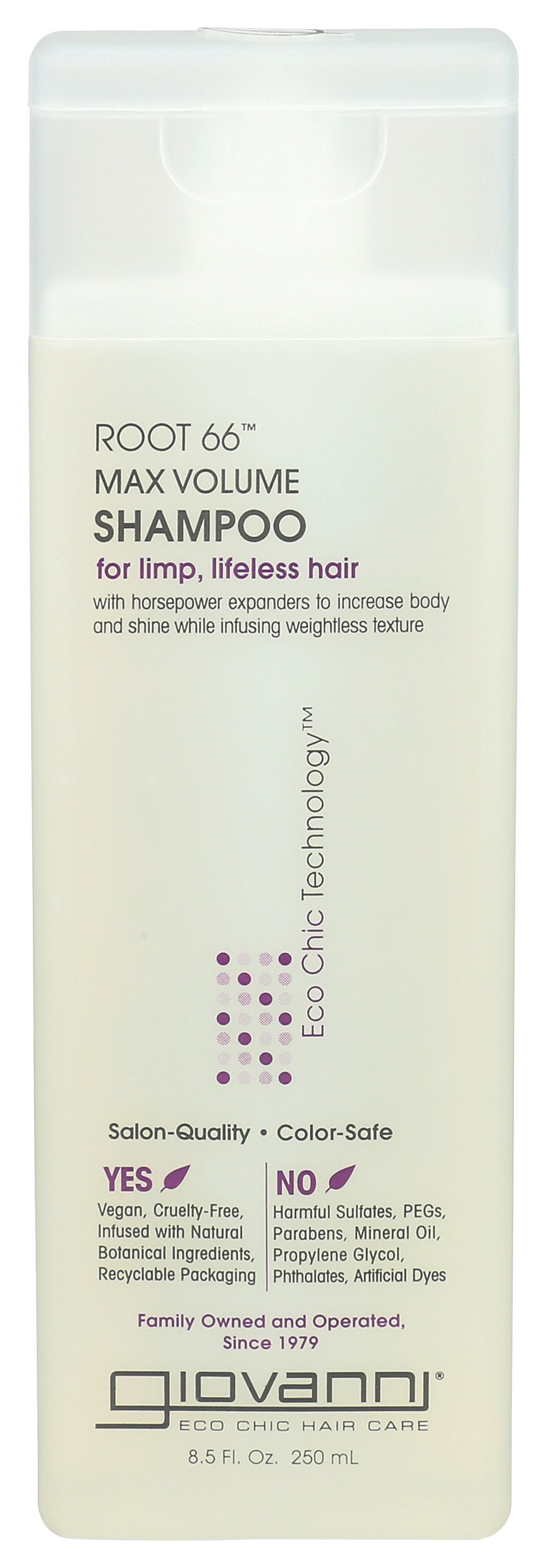 GIOVANNI COSMETICS SHAMPOO ROOT 66 MAX VOLUME - Case of 3