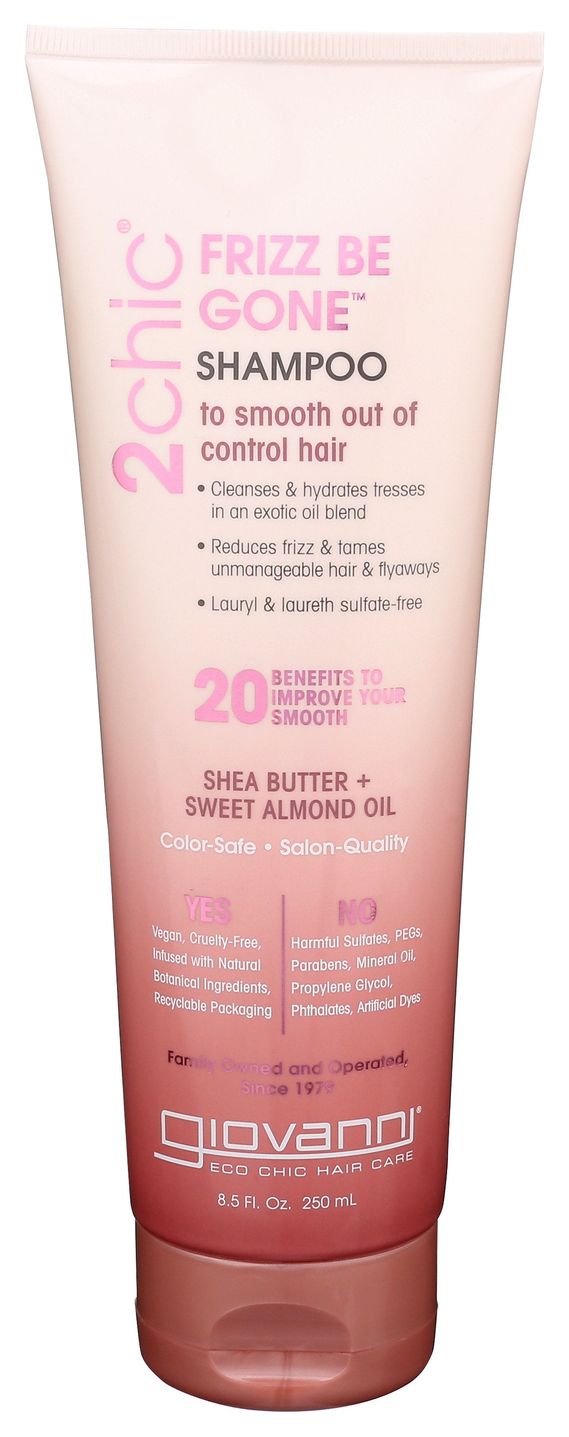 GIOVANNI COSMETICS SHAMPOO SHEA BTTR SWT ALM - Case of 3