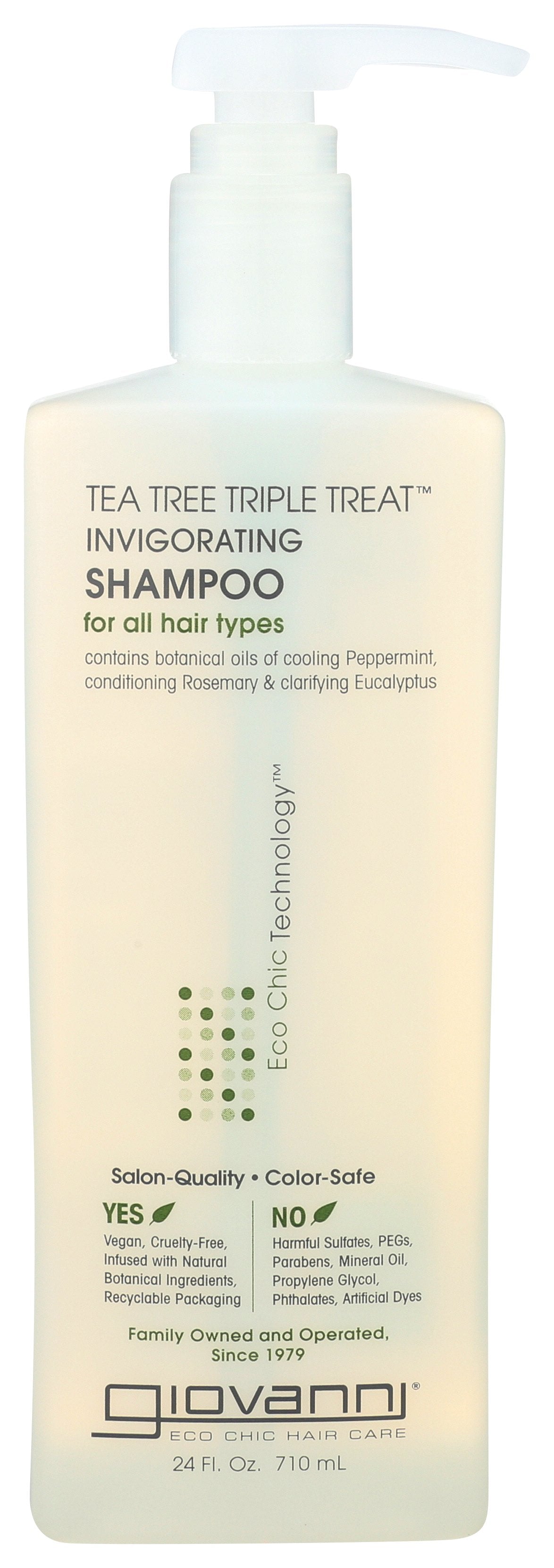 GIOVANNI COSMETICS SHAMPOO T TREE TRPL TREAT - Case of 3