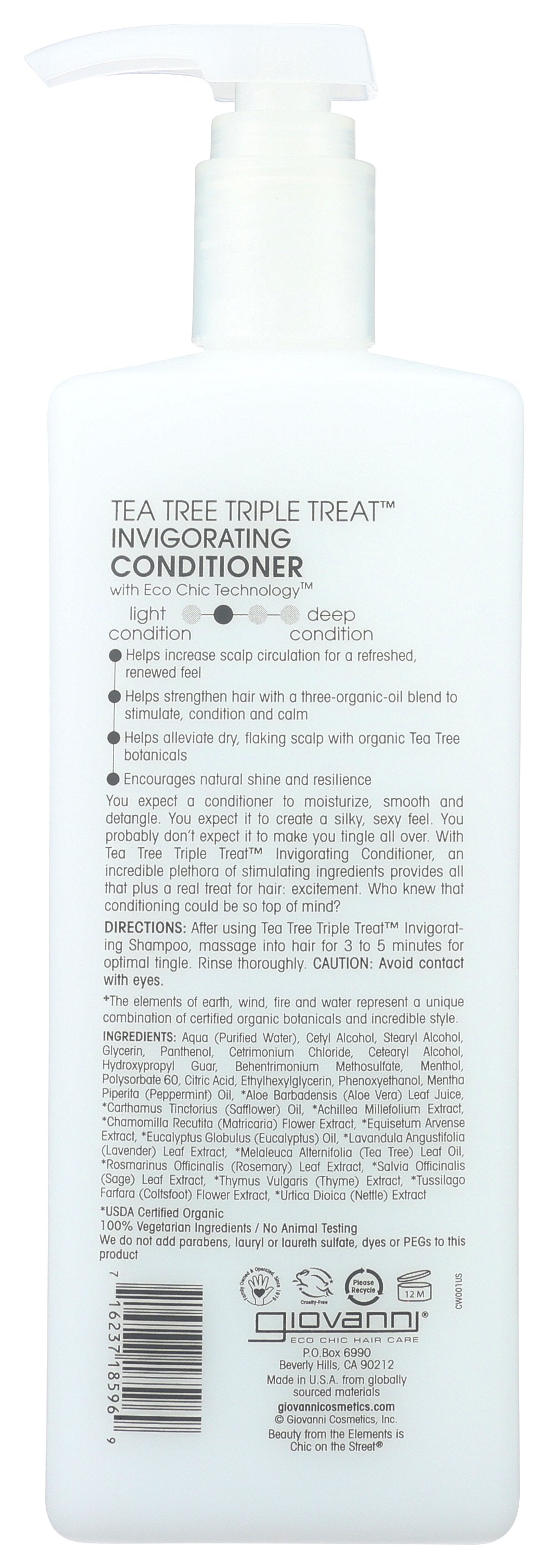 GIOVANNI COSMETICS CONDITIONER T TR TRPL TRT - Case of 3