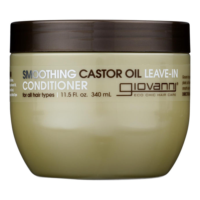 Giovanni Hair Care Products - Conditioner Leave In Caster Oil - 1 Each-11.5 Fz