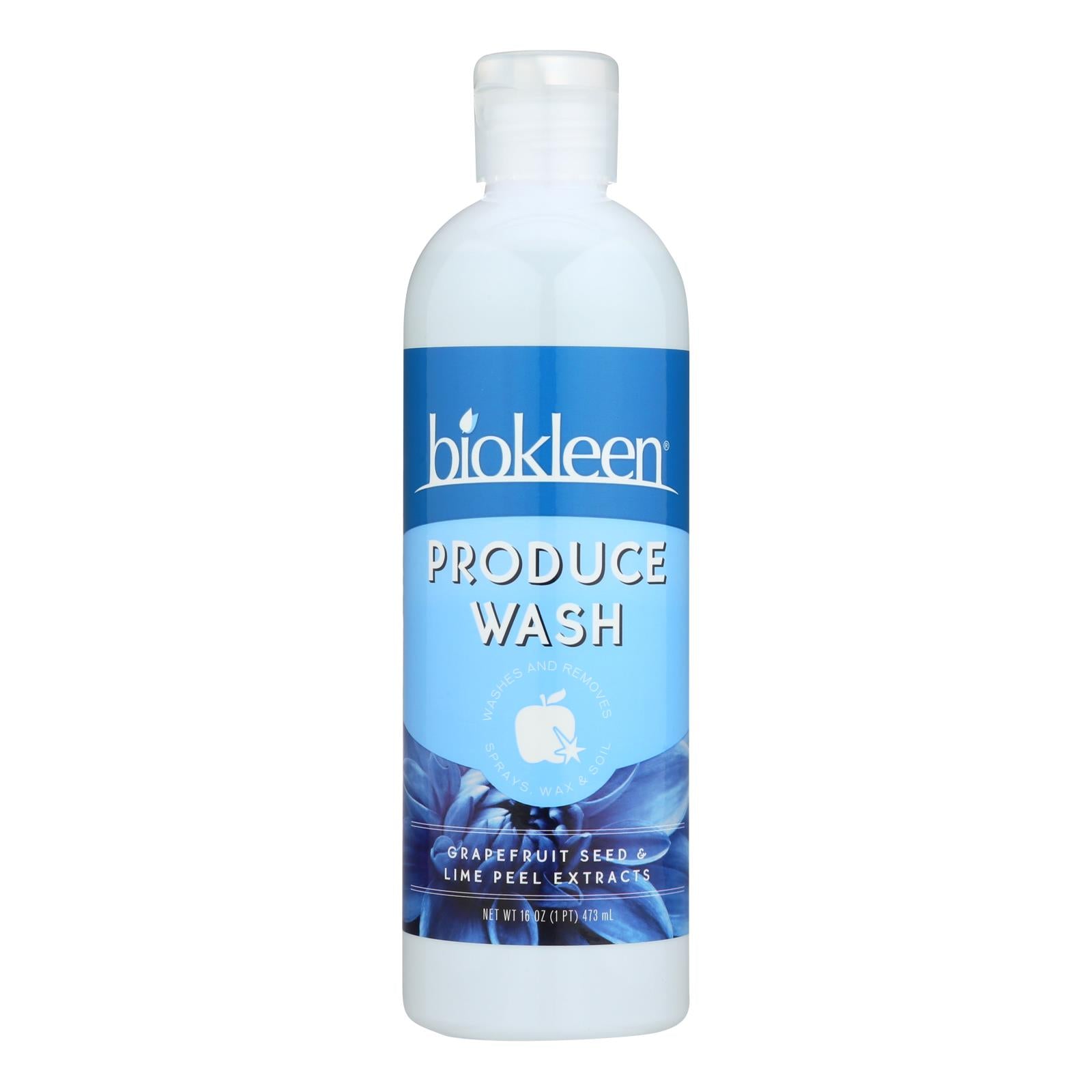 Biokleen - Produce Wash Concentrate - Case Of 6-16 Fz
