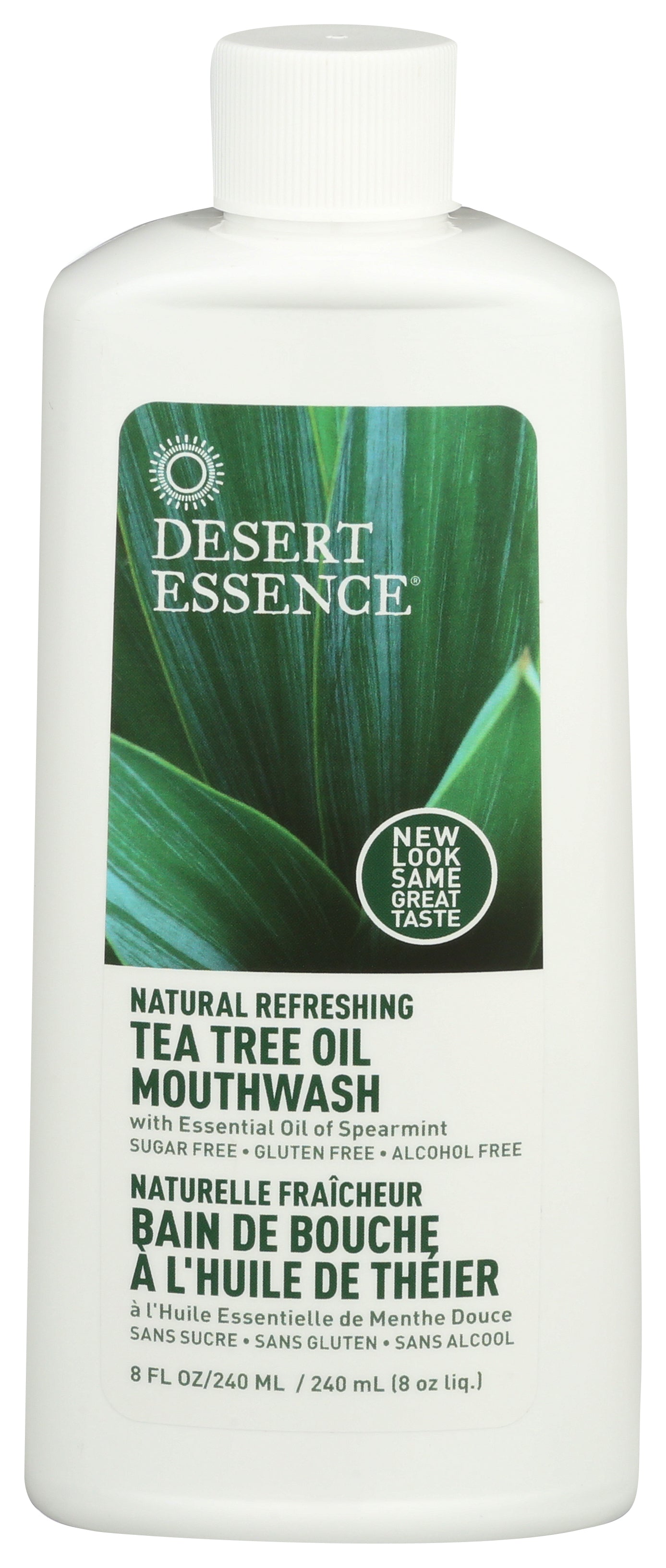 Desert Essence Mouthwash Tea Tree Alcohol Free - 8 OZ