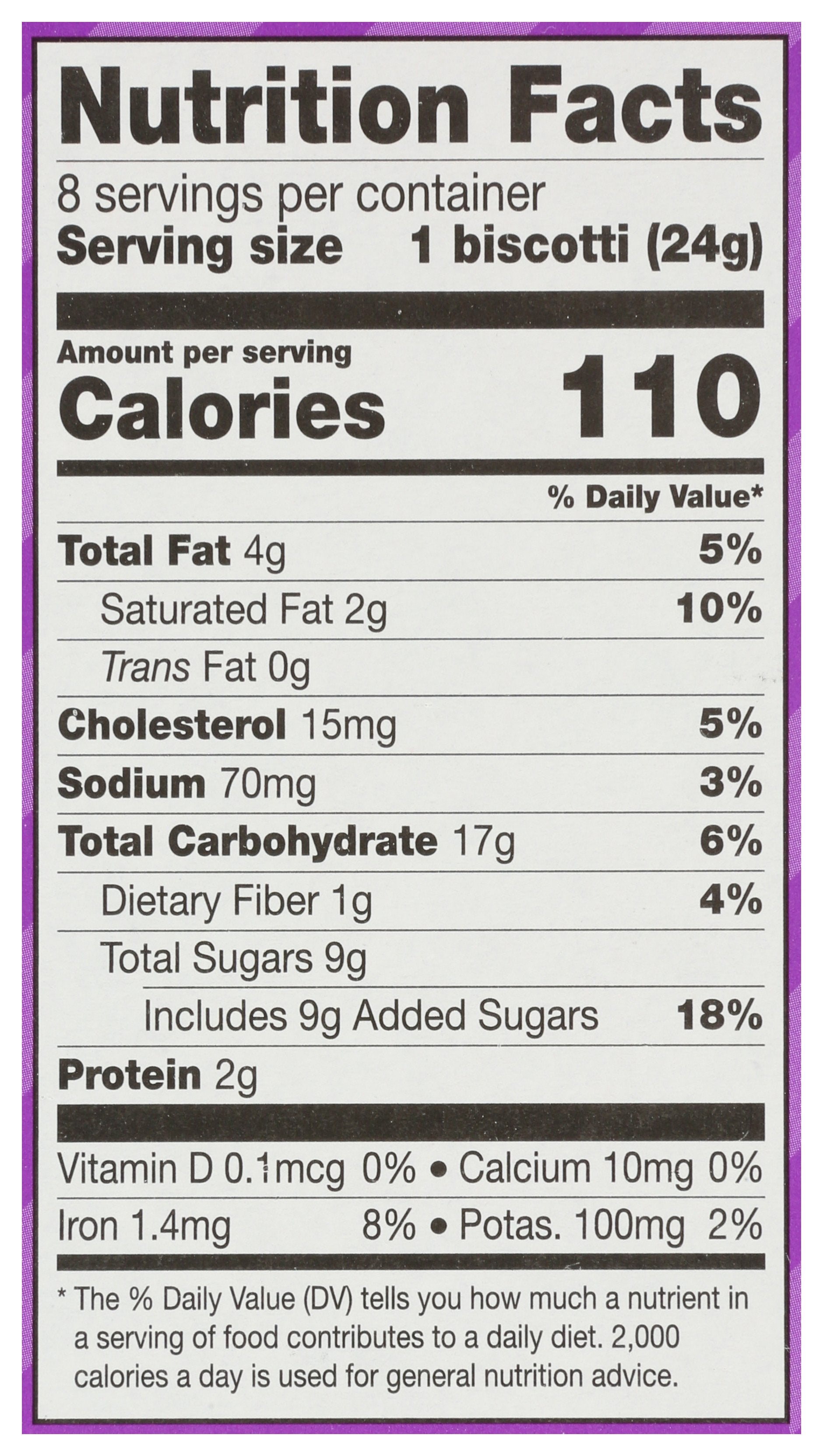 NONNIS BISCOTTI DRK CHOC ALMND - Case of 6