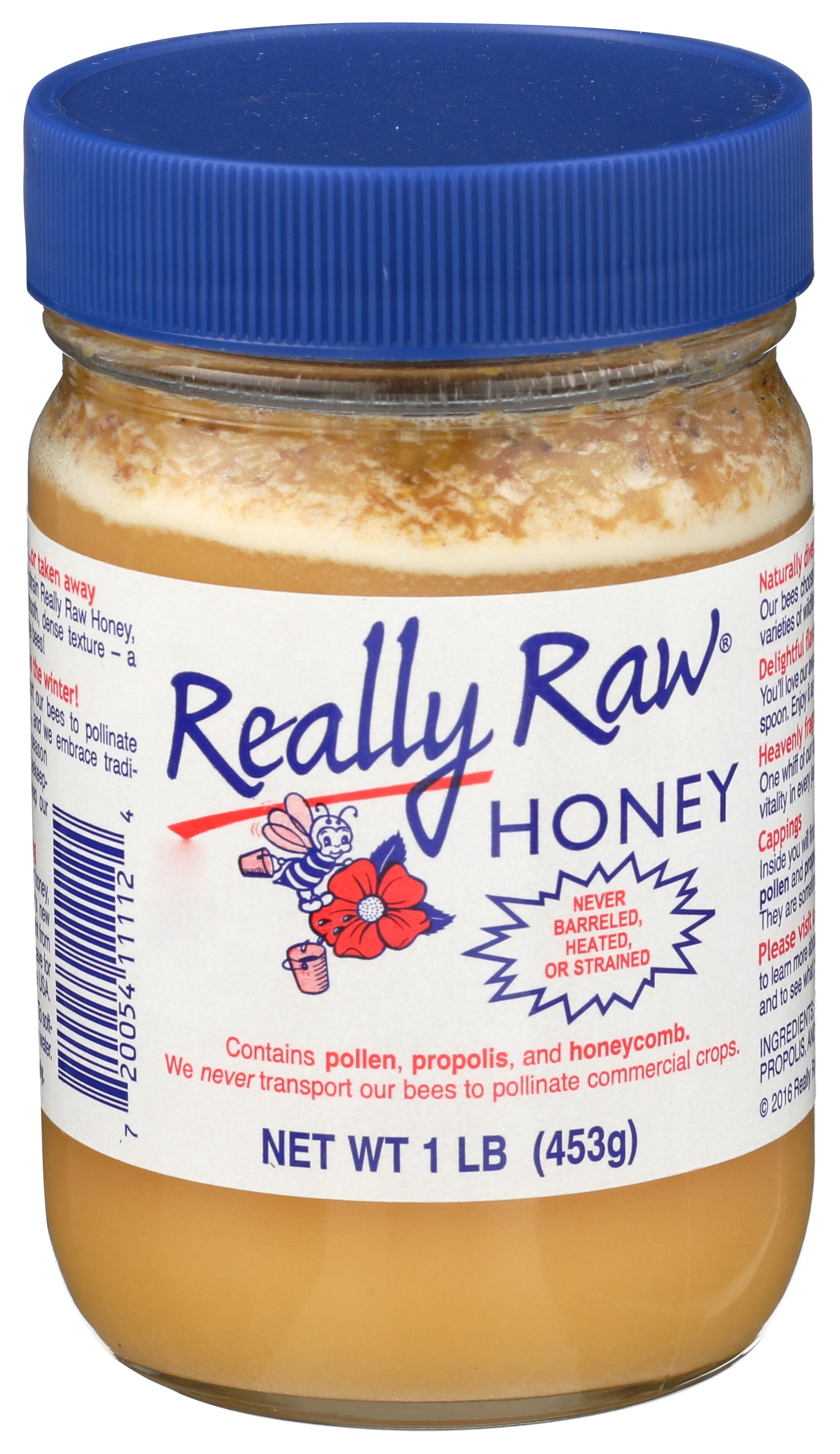 REALLY RAW HONEY UNSTRND PEST FREE - Case of 3