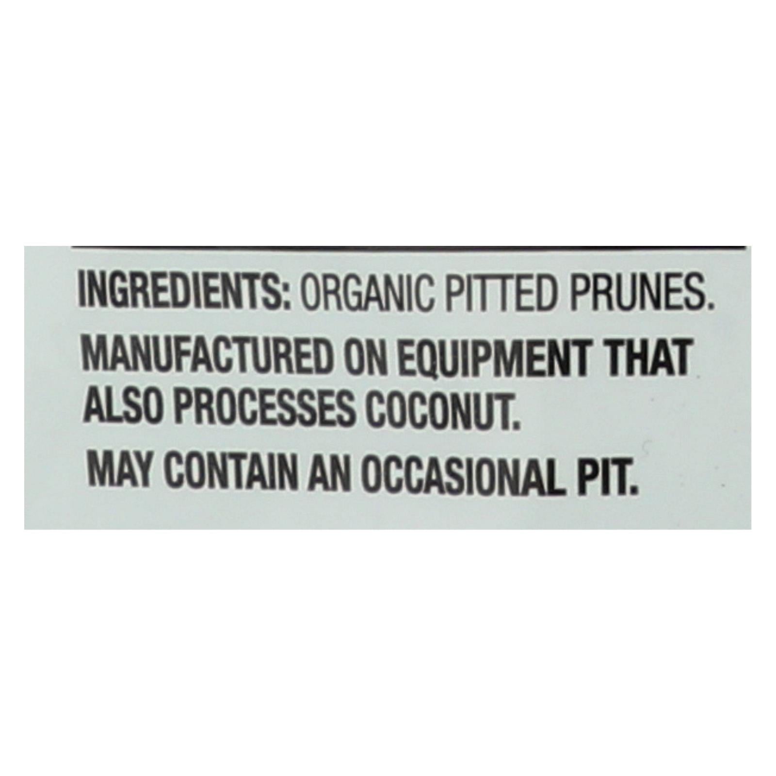 Made In Nature Plums Organic Dried Fruit  - Case Of 6 - 6 Oz